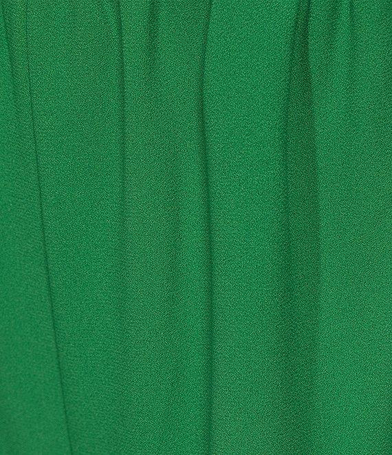 Sugarlips Plus High-Waisted Flounce-Hem Pants Product Image