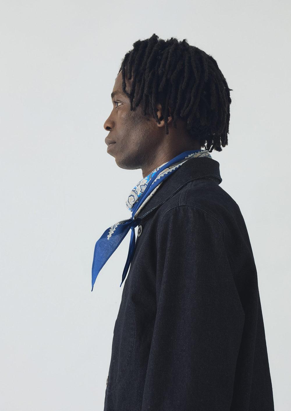 Paisley Print Cotton Bandana | Nasturtium Product Image