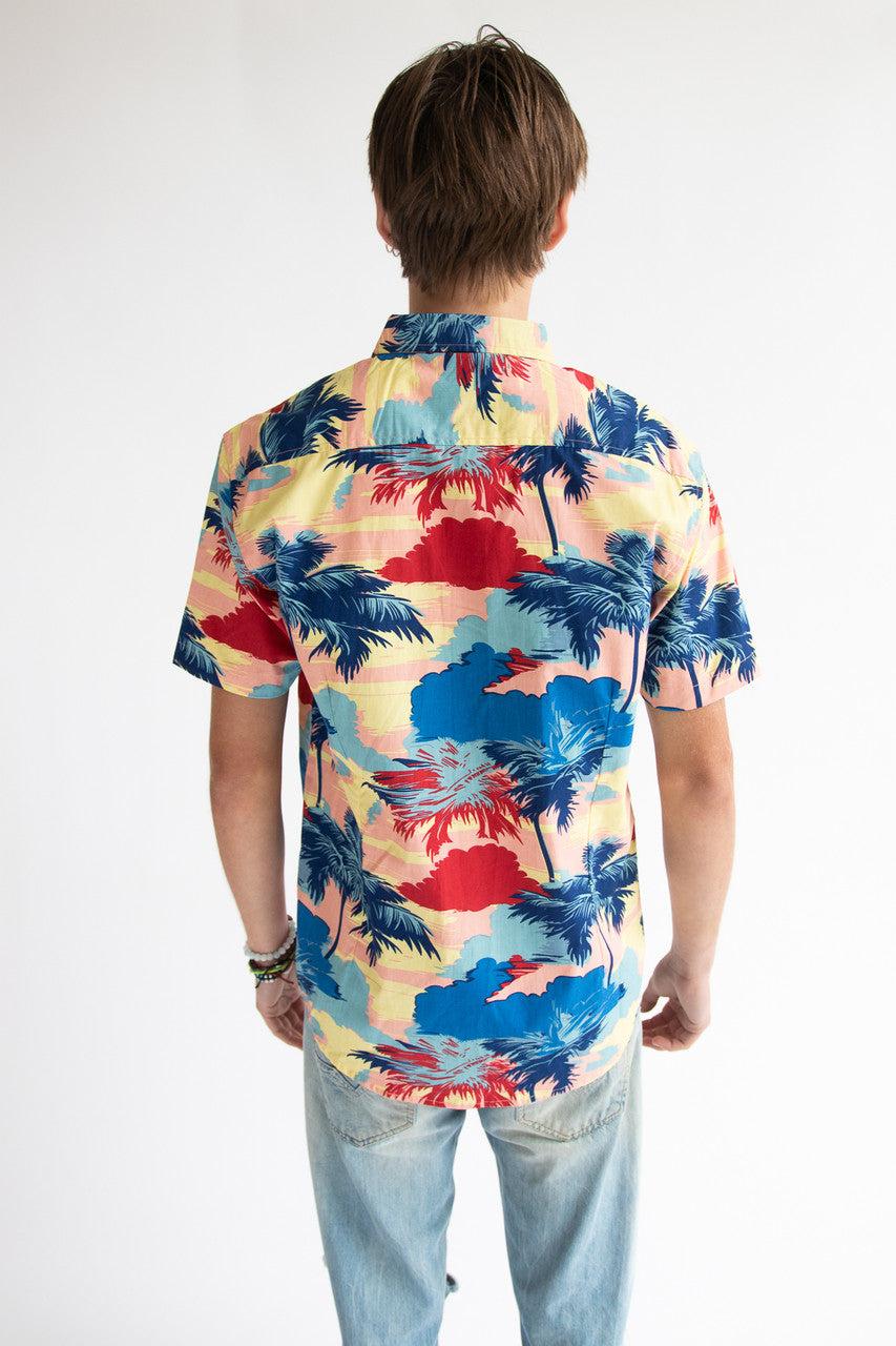 Sunset Oasis Button Up Shirt Product Image