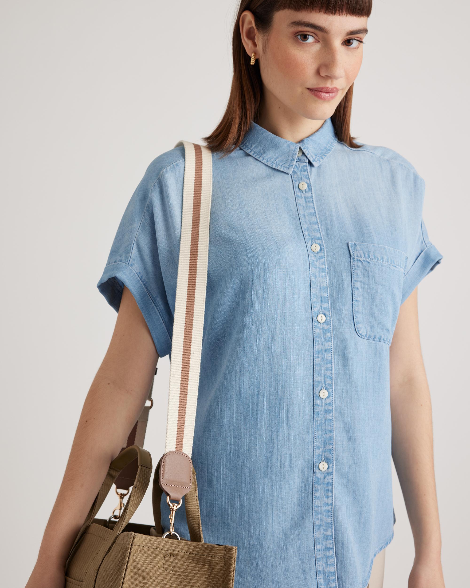 Quince | Women's Adjustable Webbing Strap Cotton Product Image