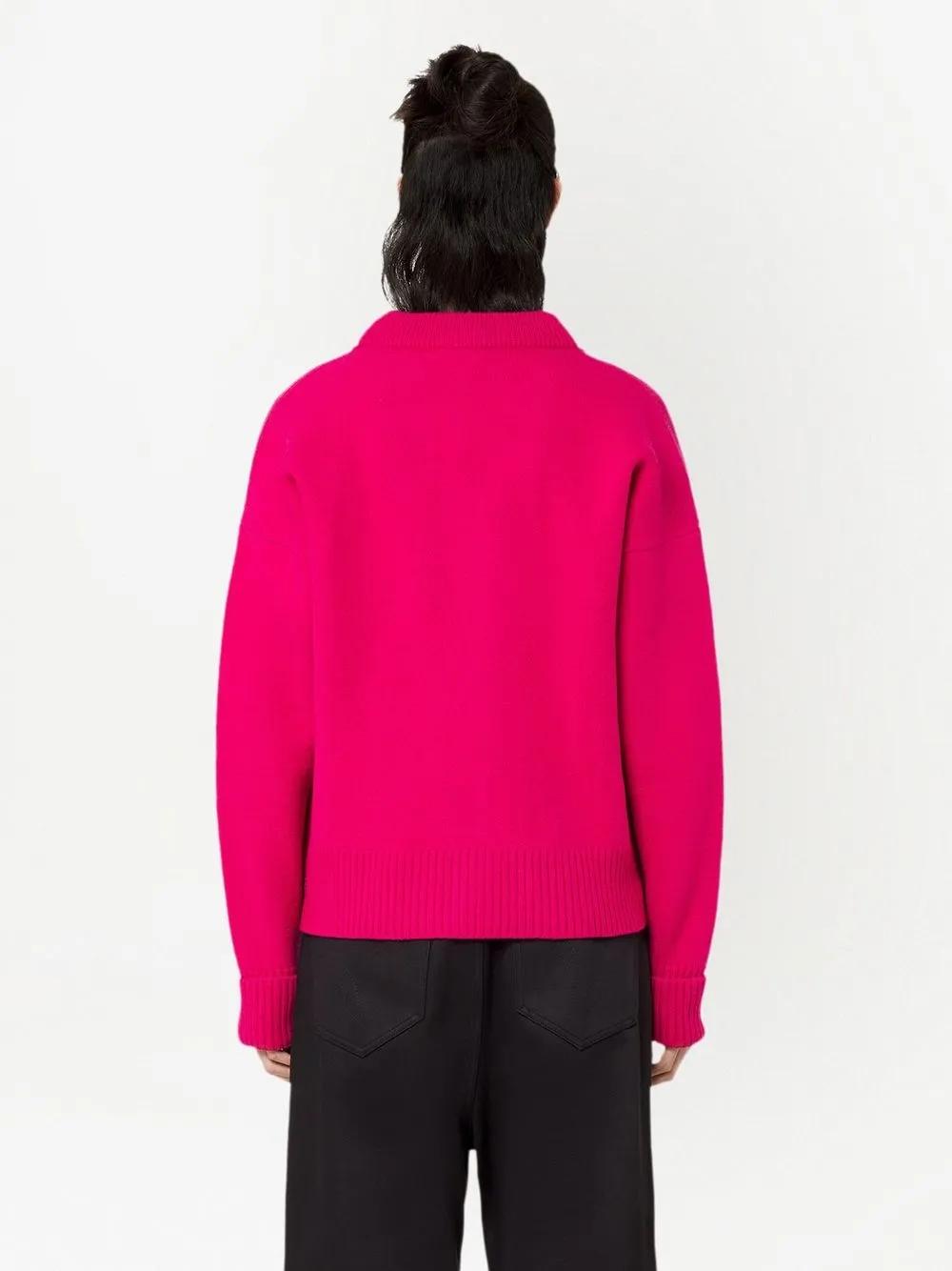 Ami de Coeur wool cardigan Product Image