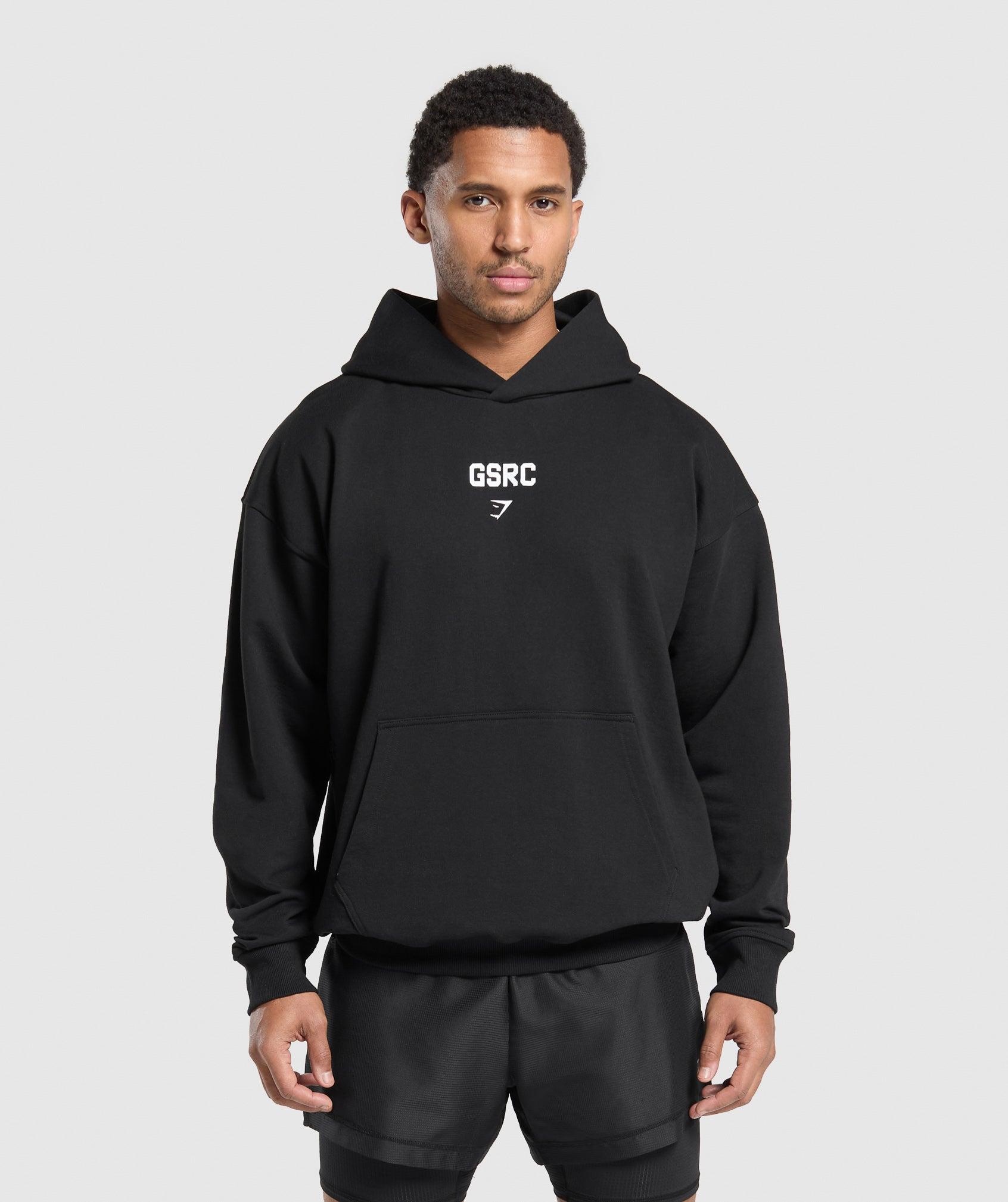 Gymshark GSRC Hoodie - Black Male Product Image