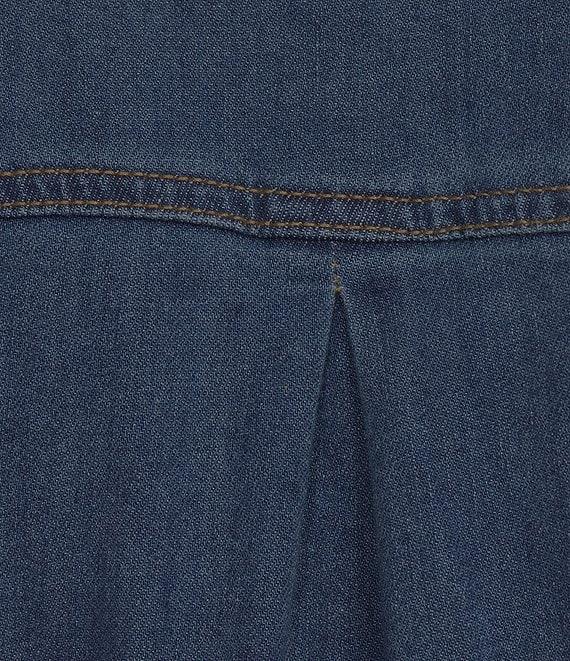 Nurture by Westbound Denim Belted Midi Dress Product Image