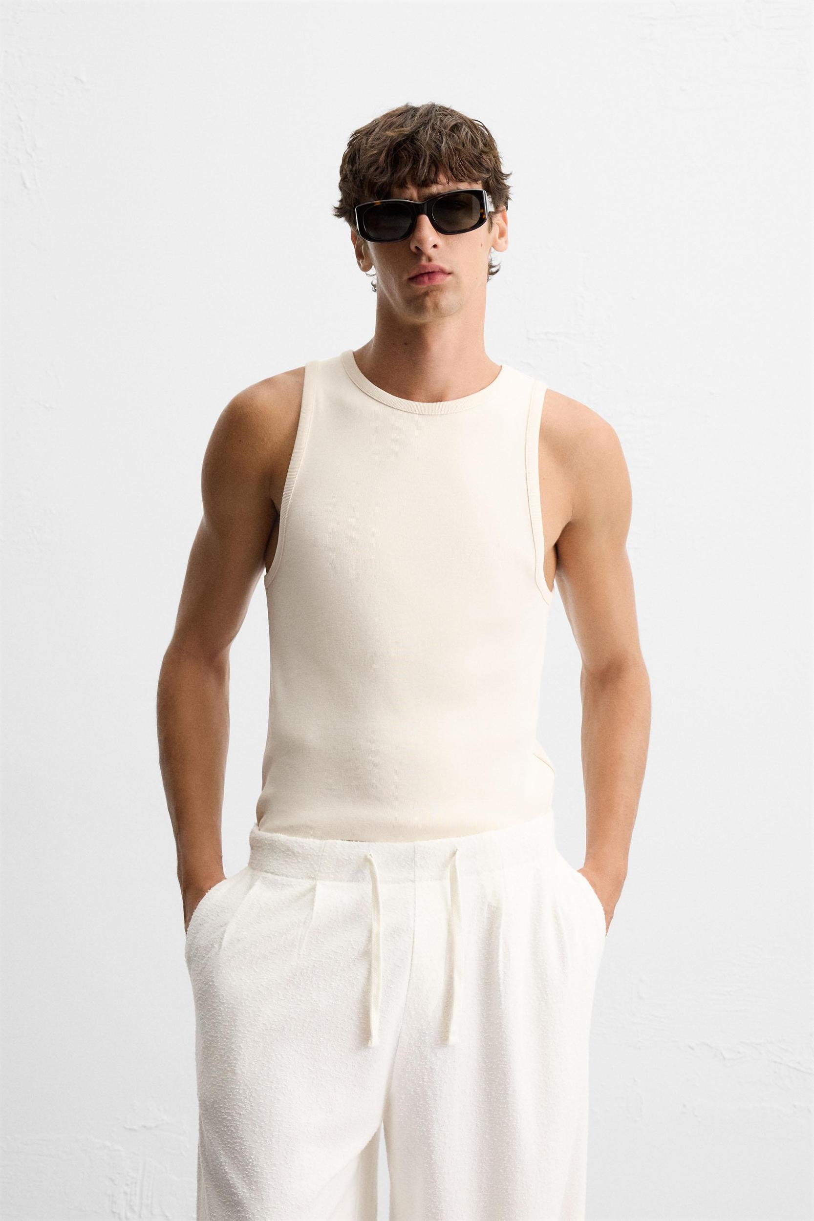 RIBBED TANK TOP Product Image