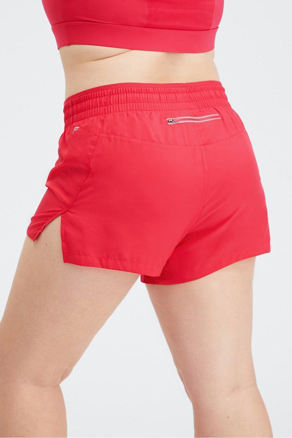 Fabletics Breathe Run Short Womens pink Size XXL Product Image