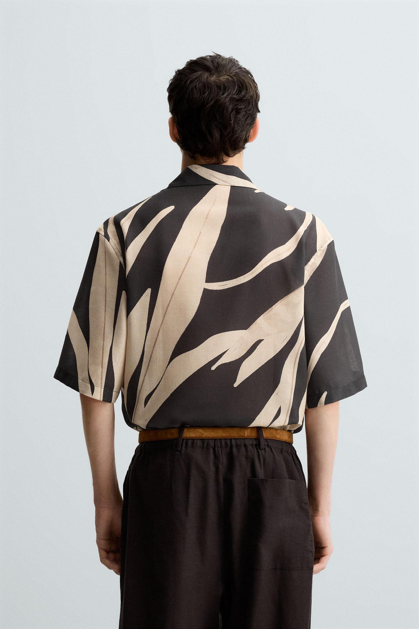 LEAF PRINT SHIRT Product Image