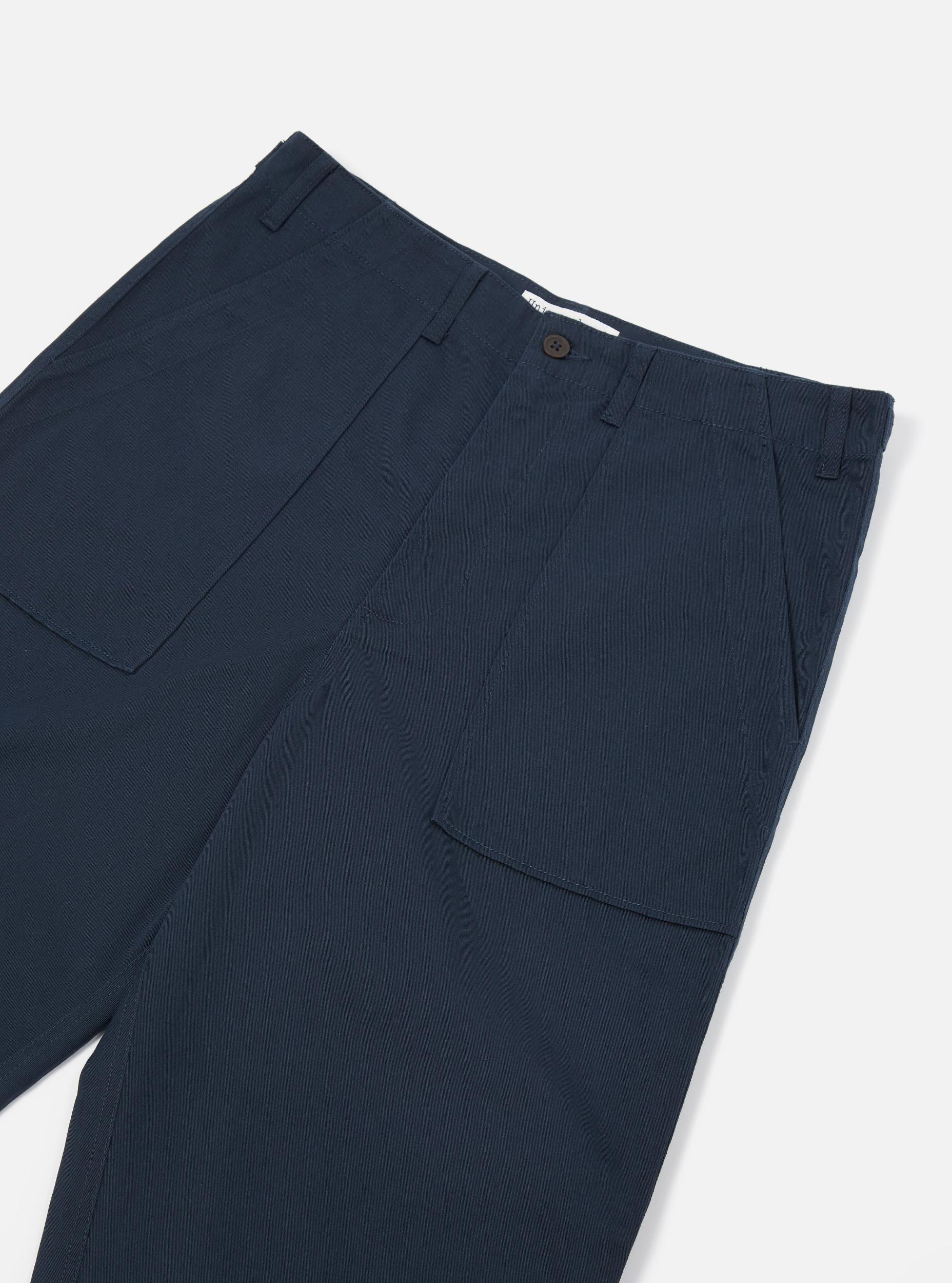 Navy Twill Fatigue Pant Product Image
