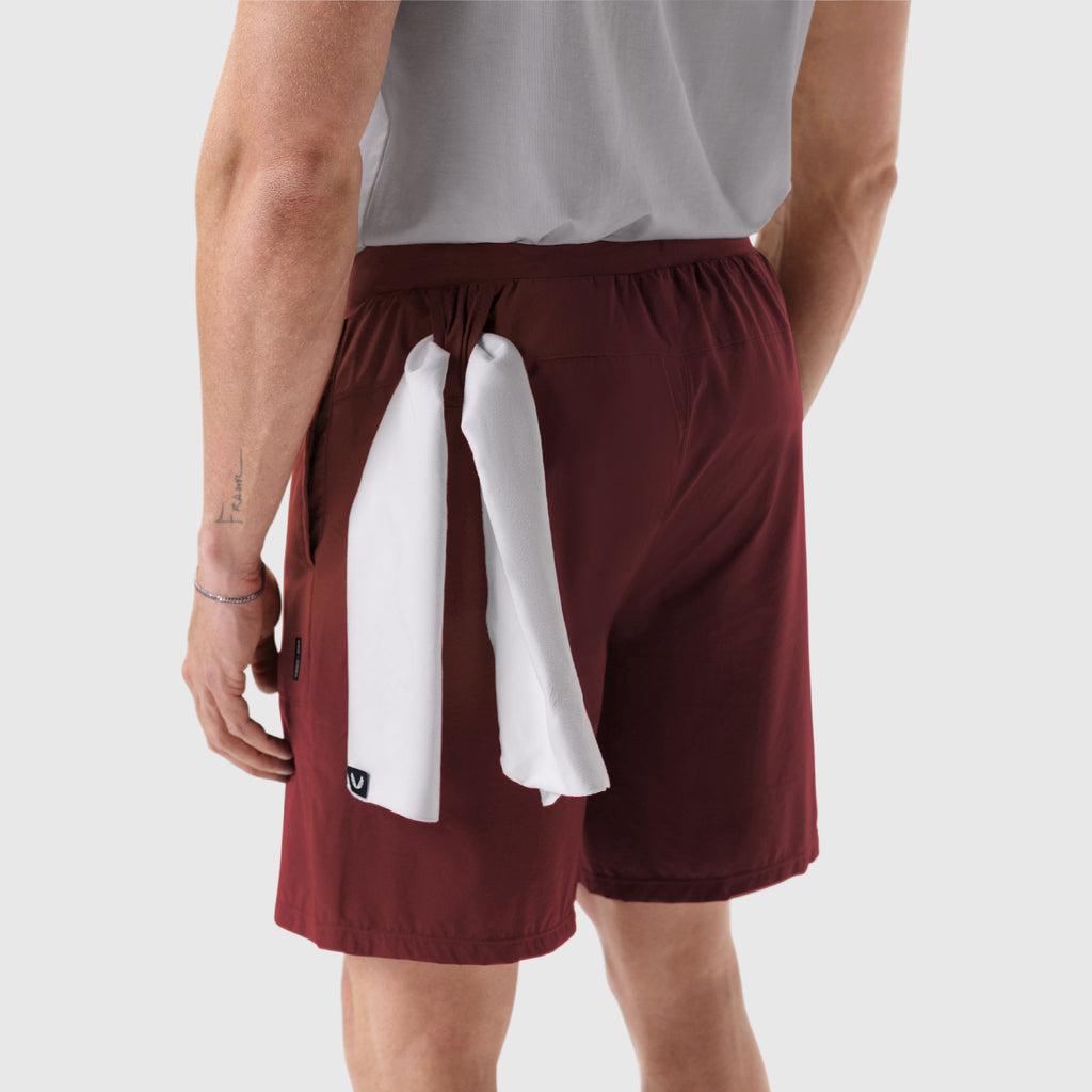 0997. Aerotex™ 8" Training Short - Crimson Product Image