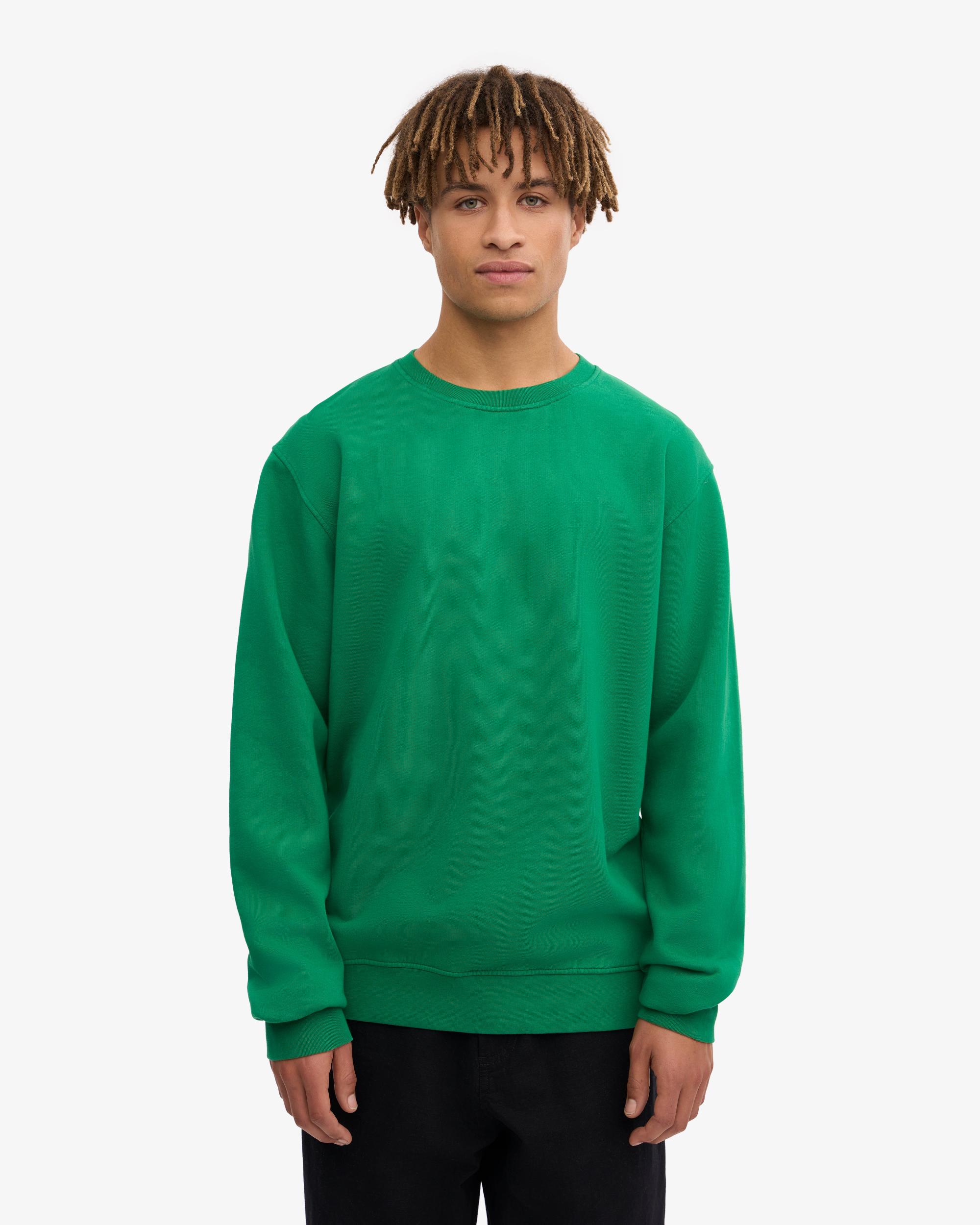 Classic Organic Crew - Pine Green Product Image