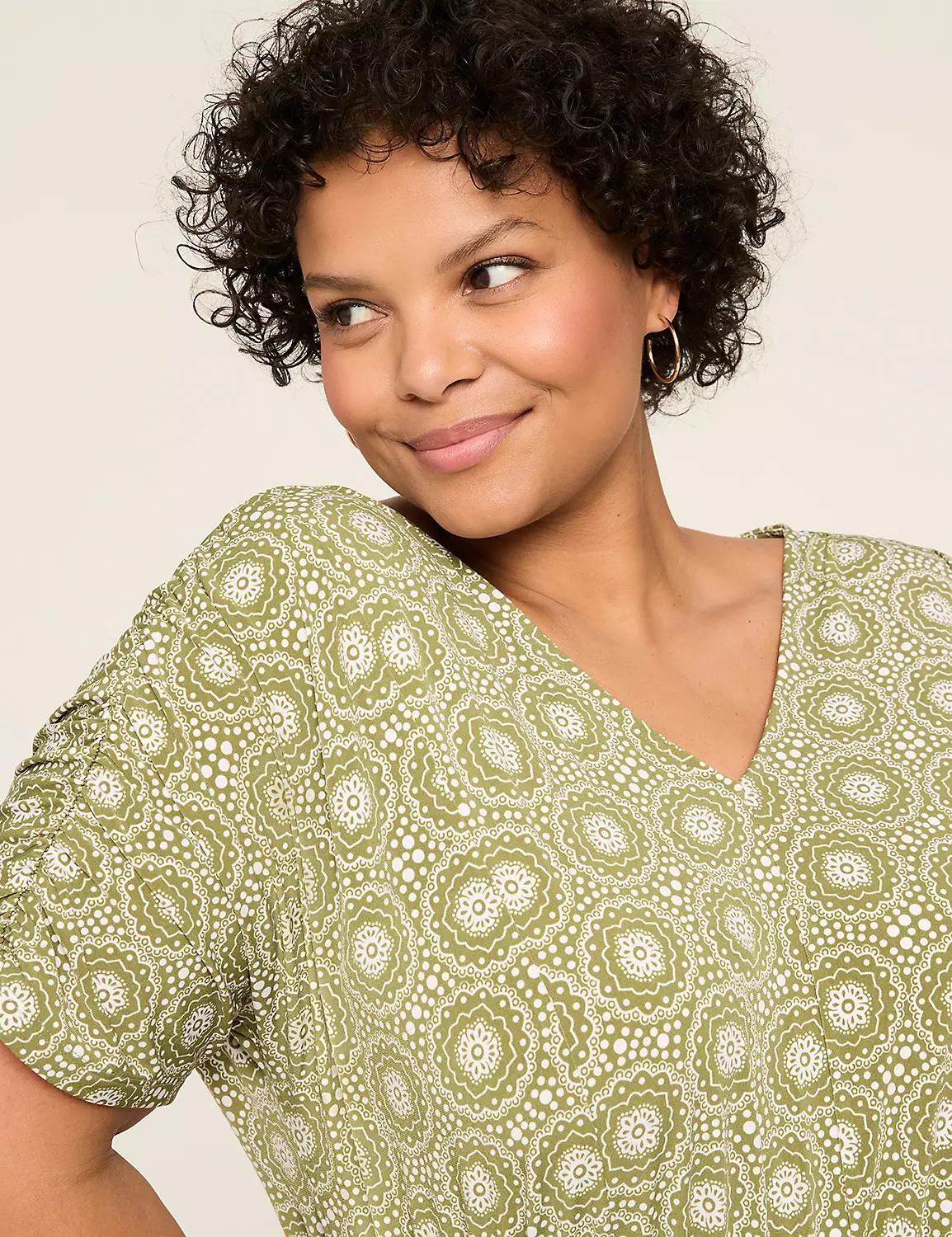 Fit & Flare Jersey Dress Product Image