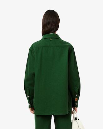 Oversized Denim Overshirt Product Image