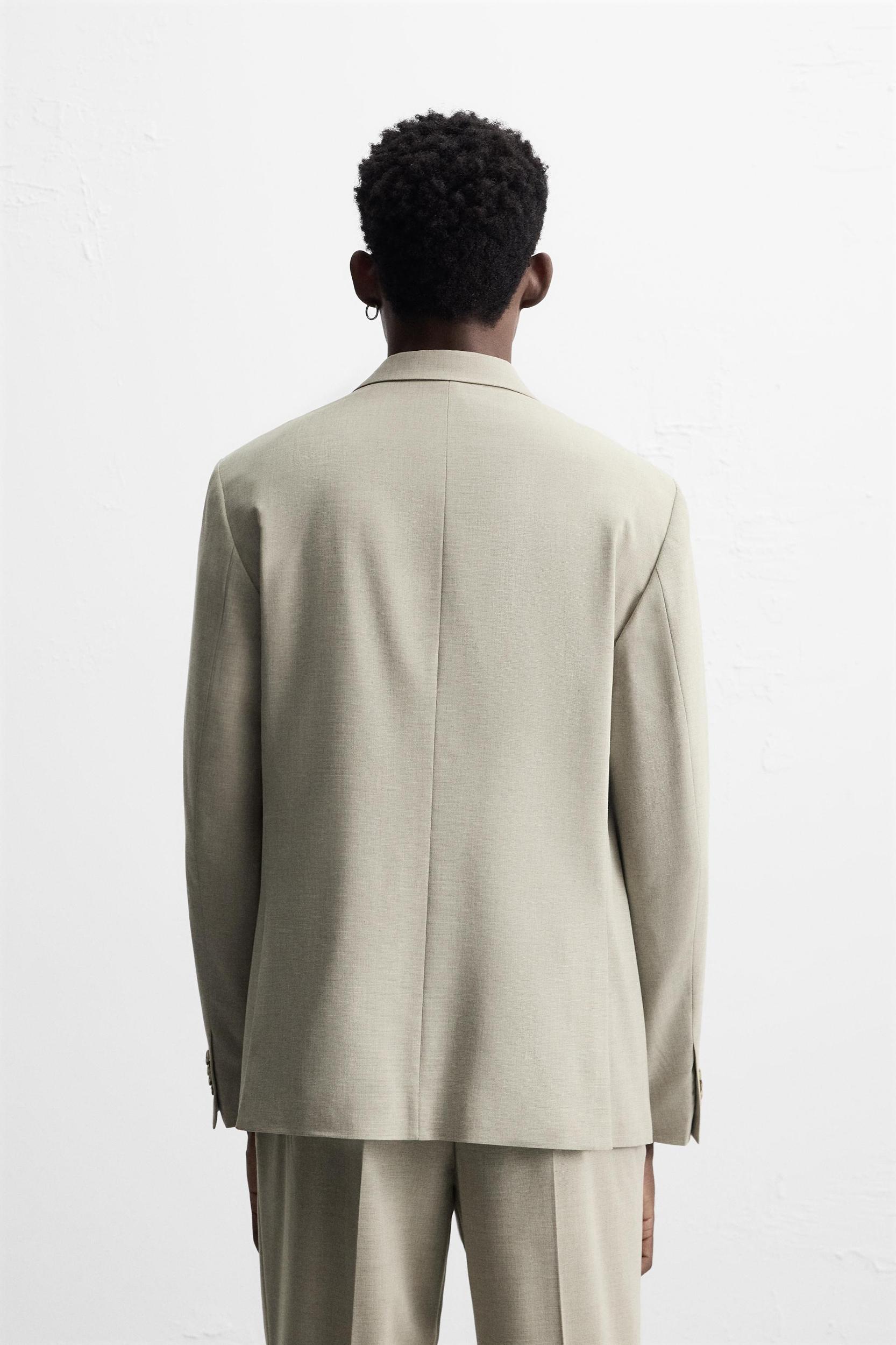 TEXTURED SUIT BLAZER Product Image