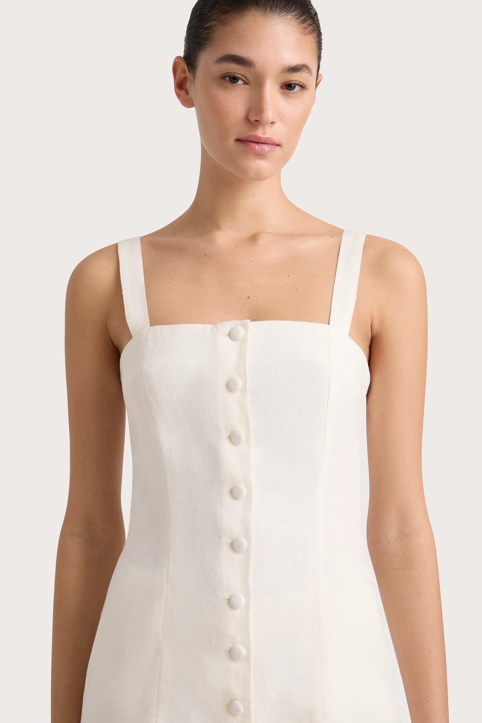 Noa Mini Dress White - Final Sale Product Image