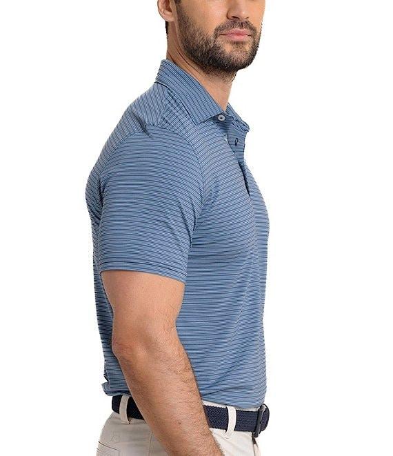 Southern Tide Brrr°-Eeze Claxton Stripe Short Sleeve Polo Shirt Product Image