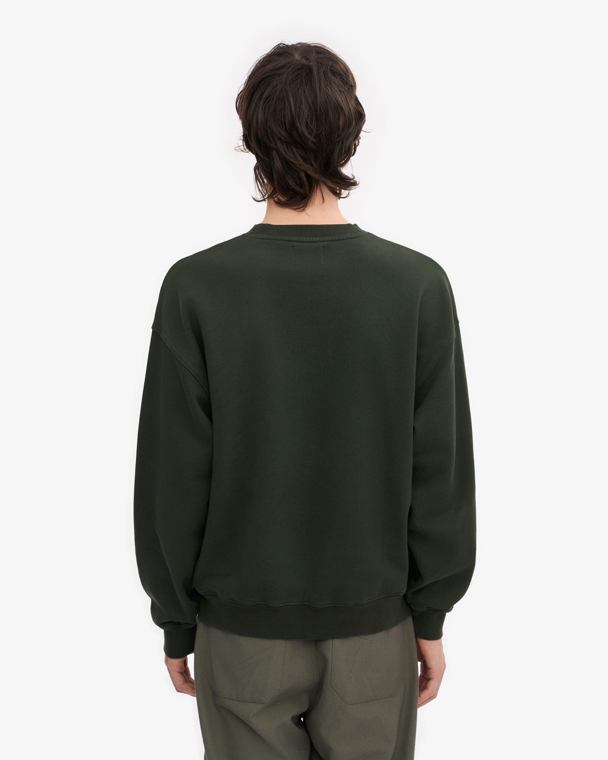 Organic Oversized Crew - Deep Black Product Image