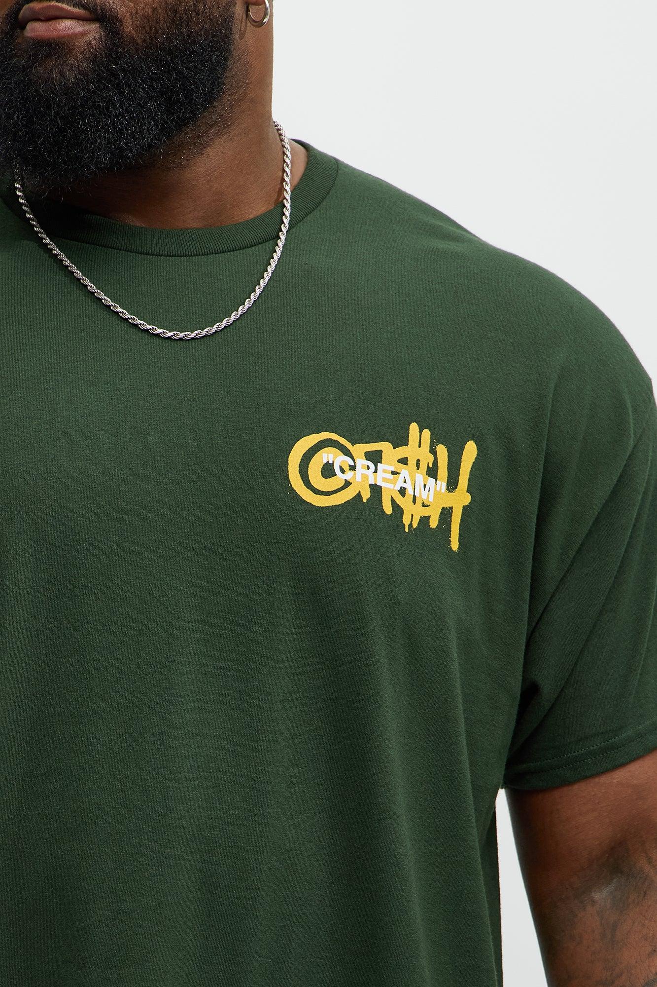 Cash Forever Short Sleeve Tee - Green Product Image