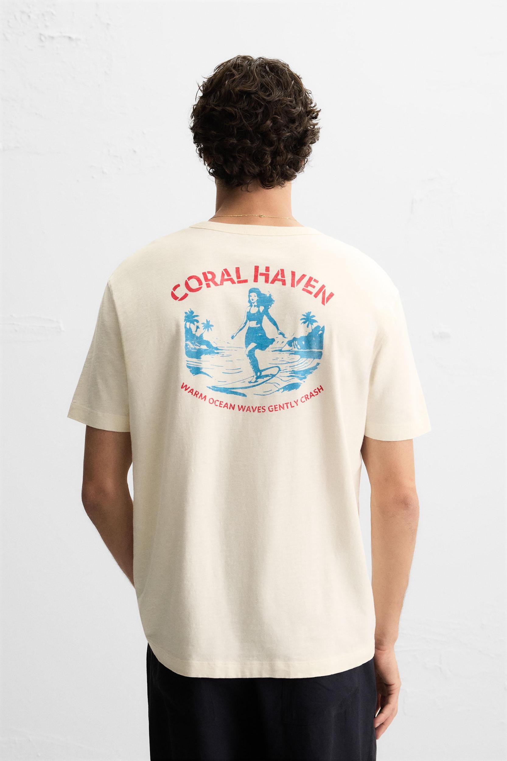 CONTRAST GRAPHIC T-SHIRT Product Image