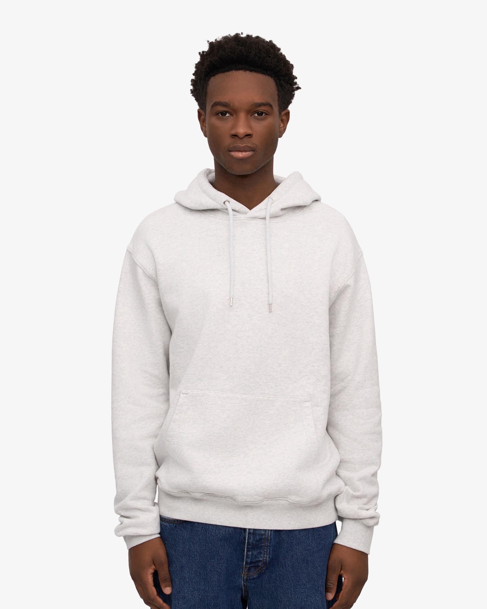 Classic Organic Hood - Snow Melange Product Image