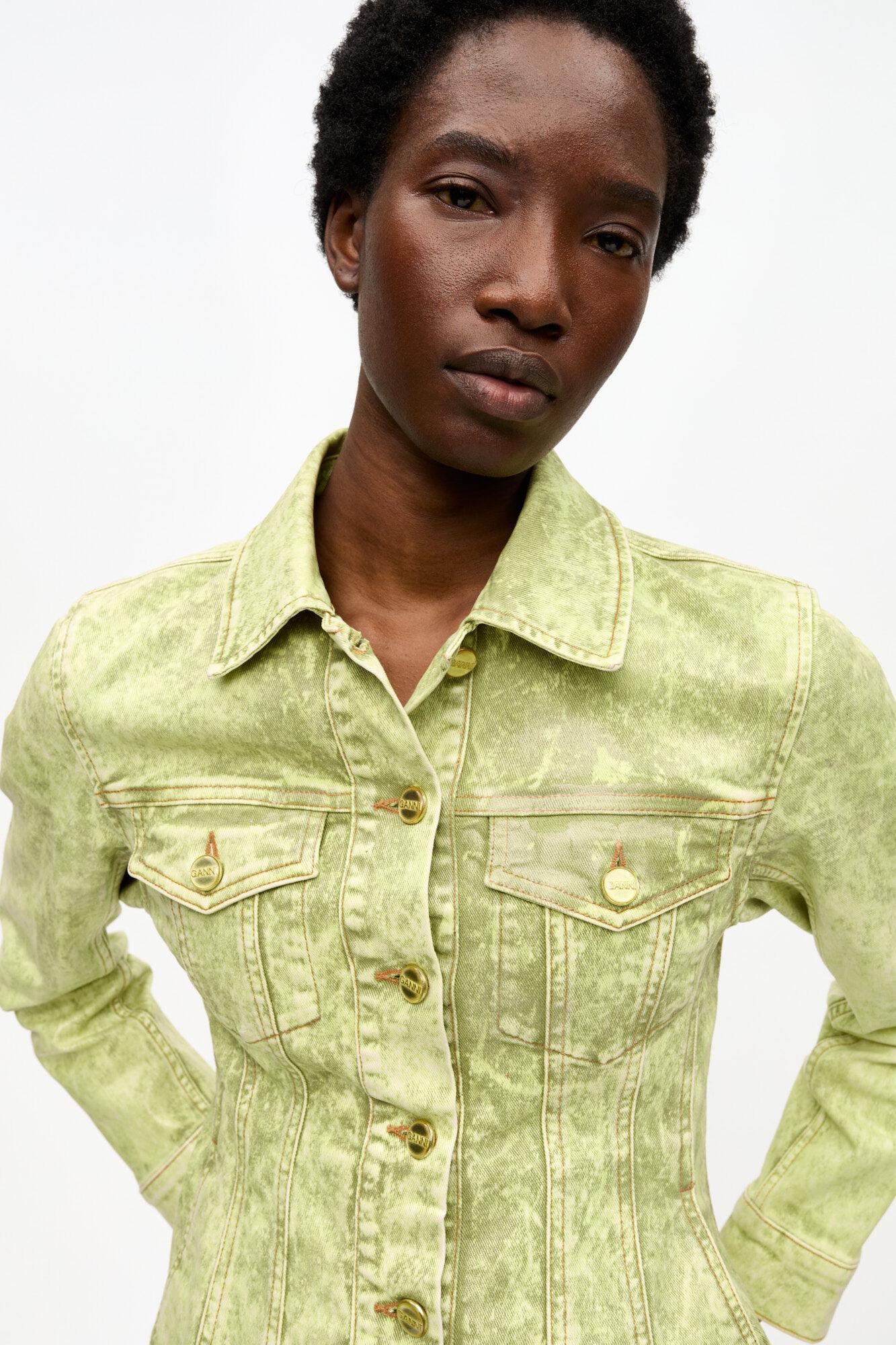 Green Foil Jacket Product Image