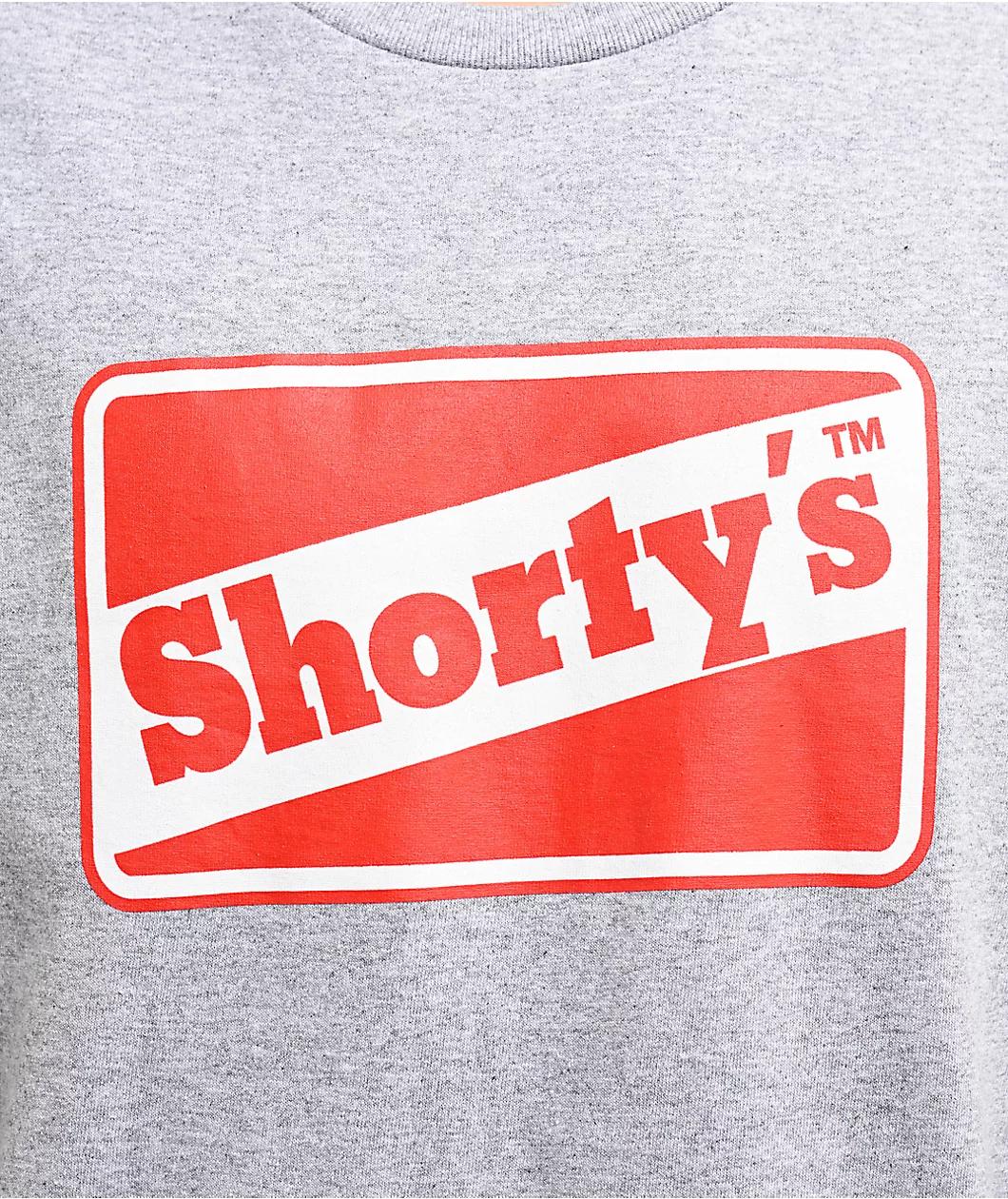 Shorty's OG Logo Heather Grey T-Shirt Product Image