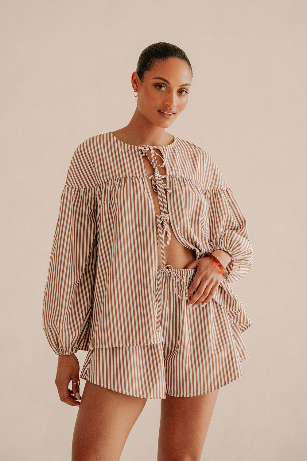 Pennie Top - Chocolate Product Image