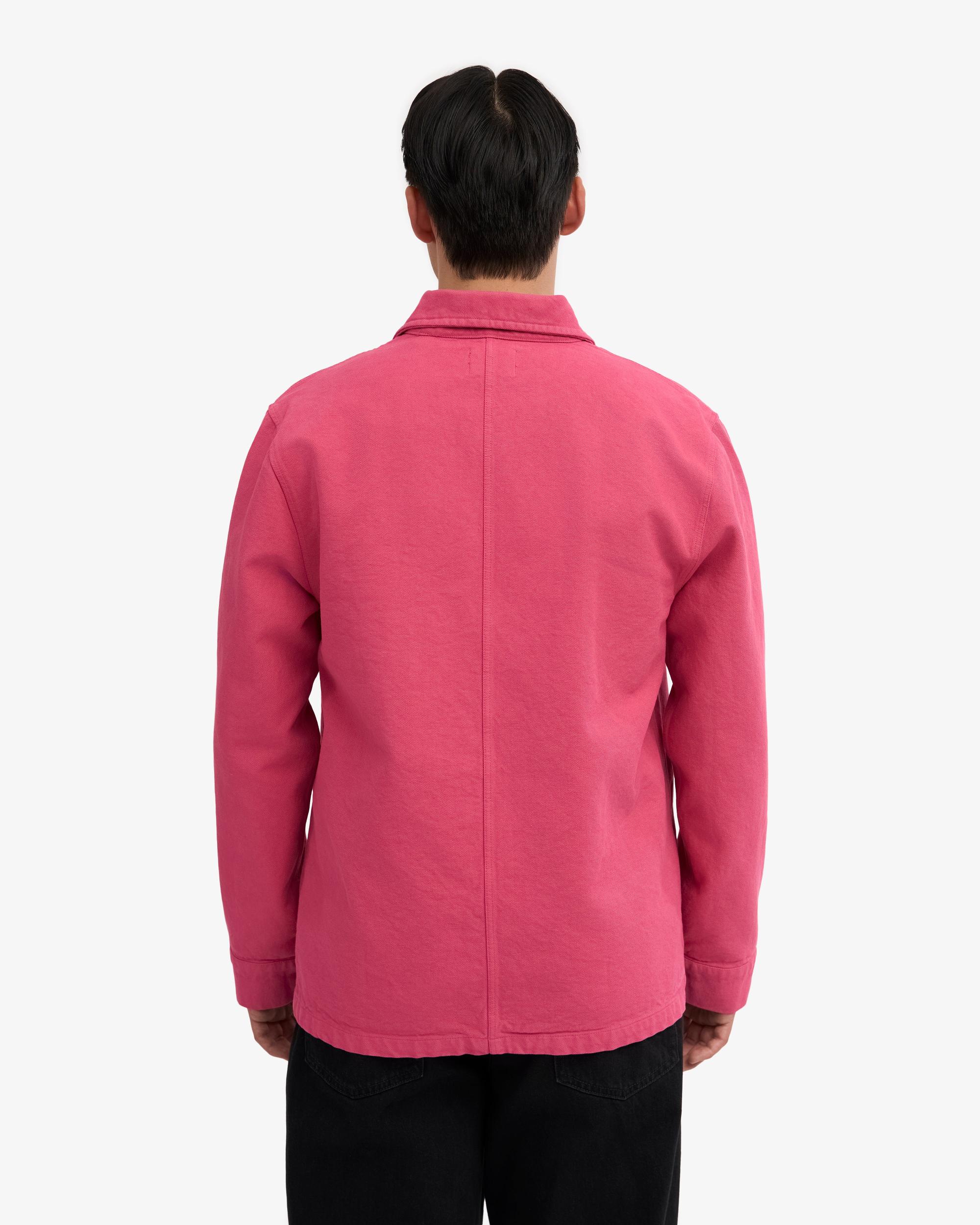 Organic Workwear Jacket - Bubblegum Pink Product Image