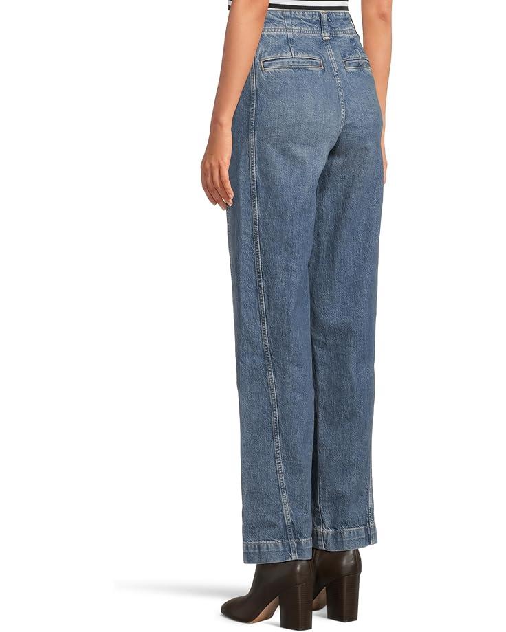 Women's Madewell Tapered Trouser In Rinse In Concho Wash Product Image