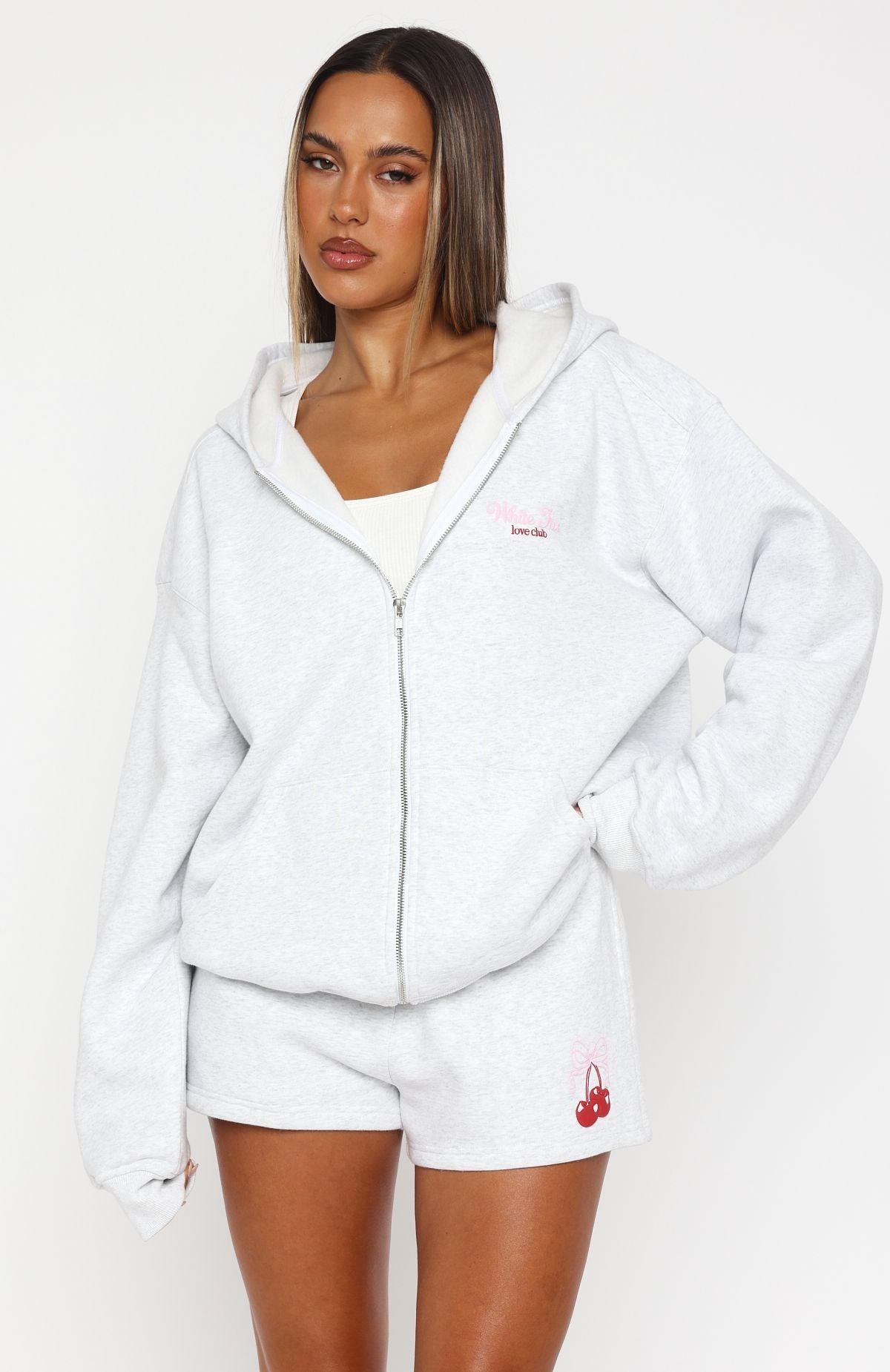 Fell So Hard Lounge Shorts Grey Marle Product Image