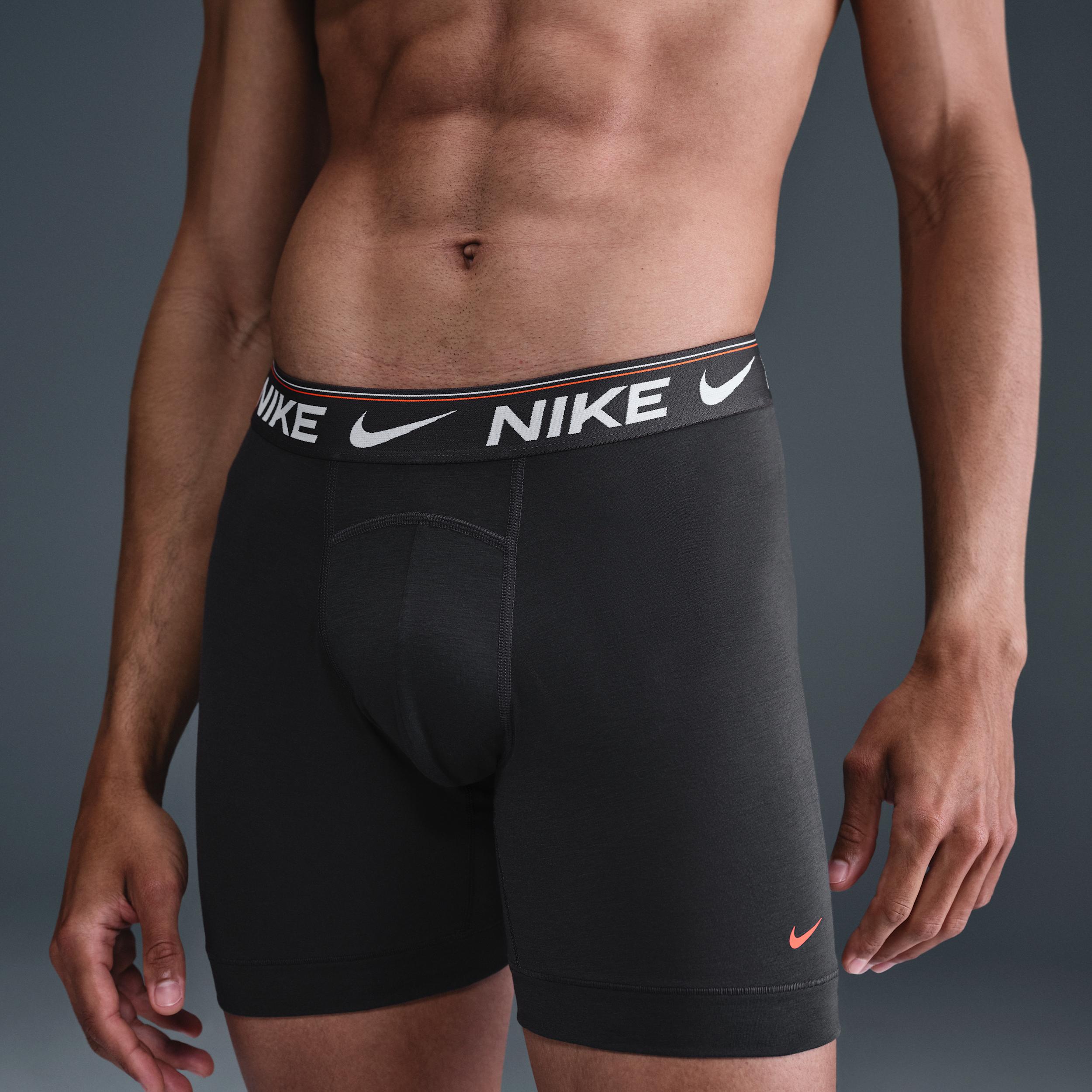 Nike Mens Dri-FIT Ultra Comfort Boxer Briefs (3-Pack) | KE1257-024 Product Image