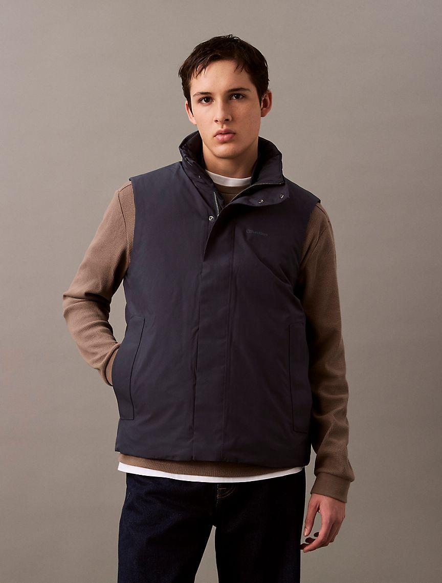 Tech Hooded Puffer Vest Product Image