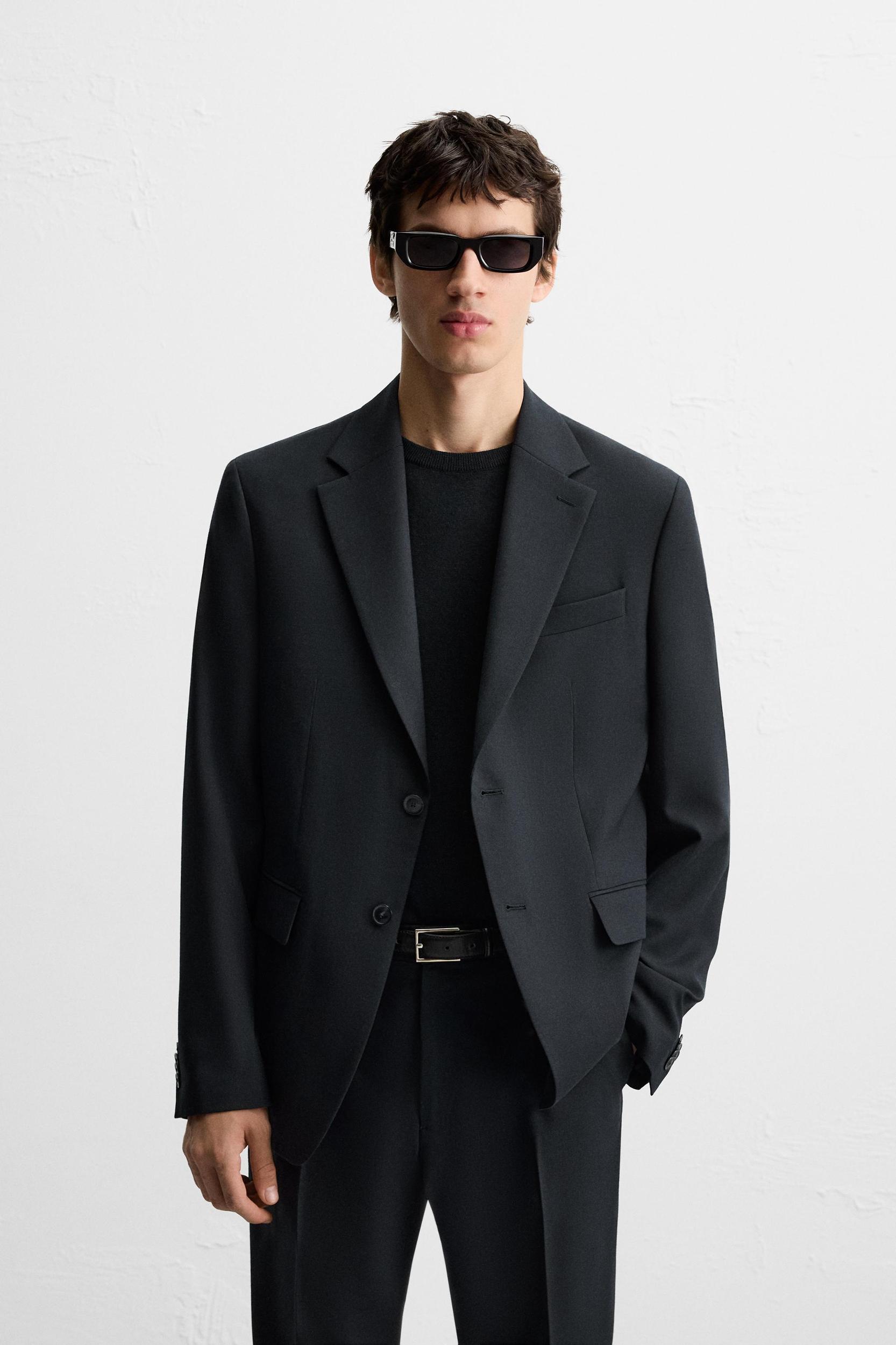 WOOL SUIT BLAZER Product Image