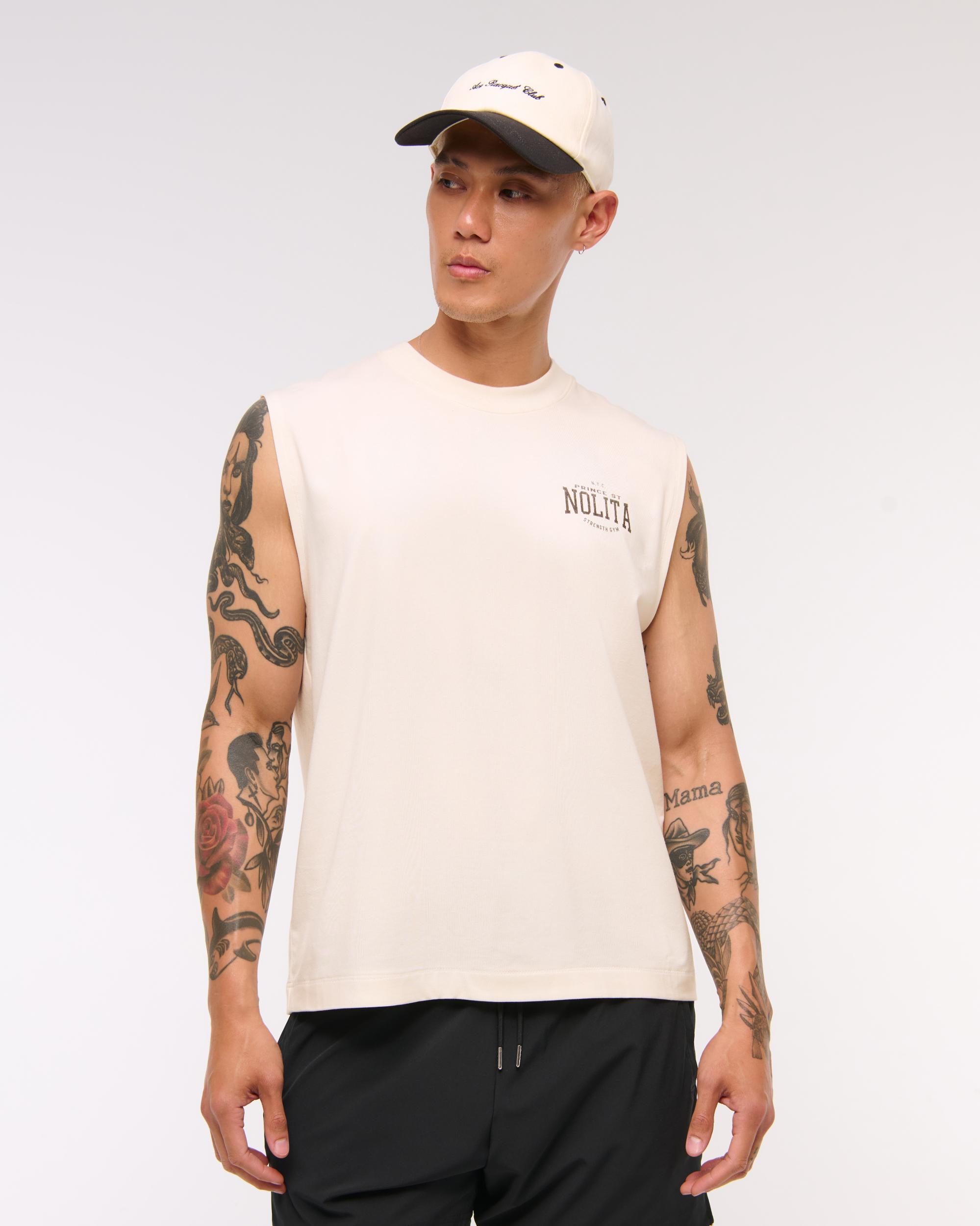 YPB Active Cotton-Blend Muscle Tank Product Image