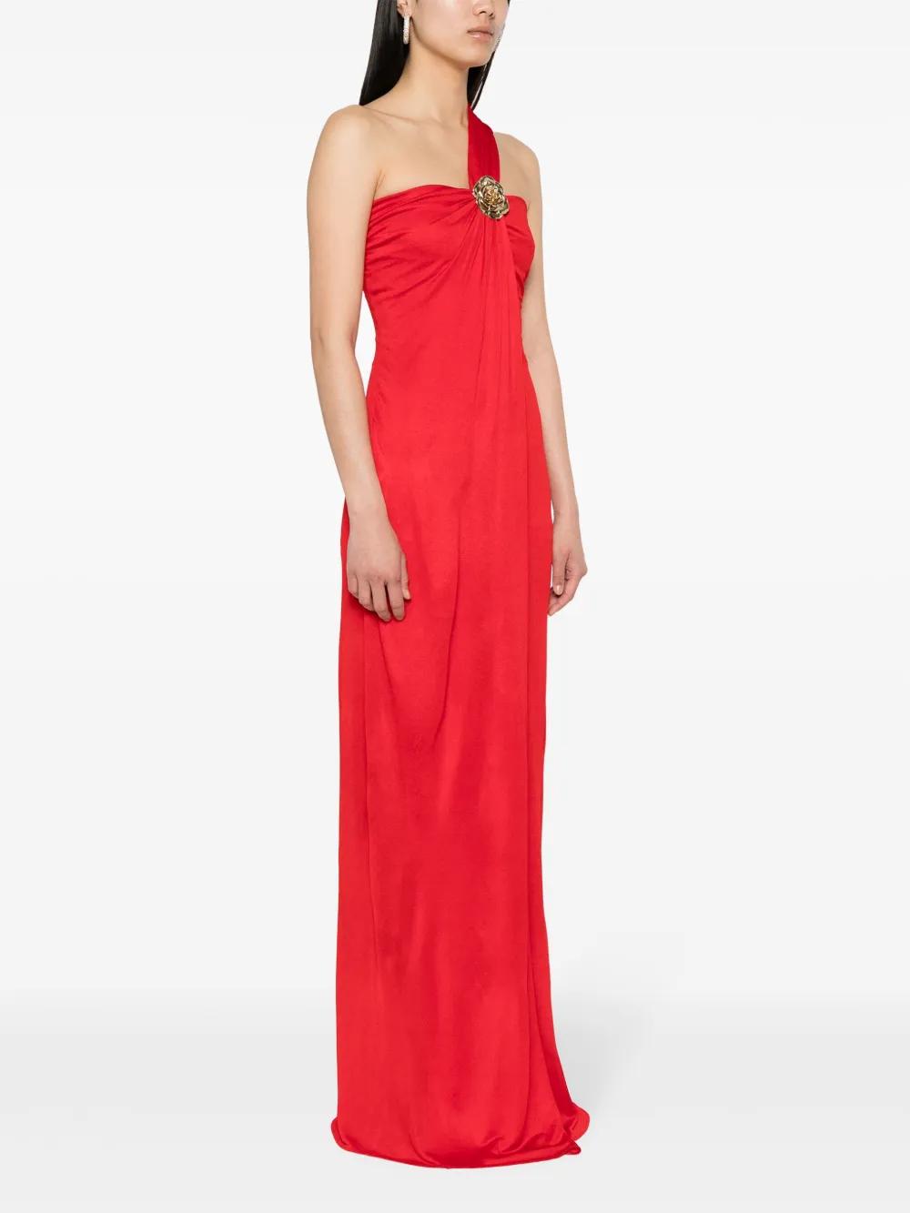 one-shoulder maxi dress Product Image