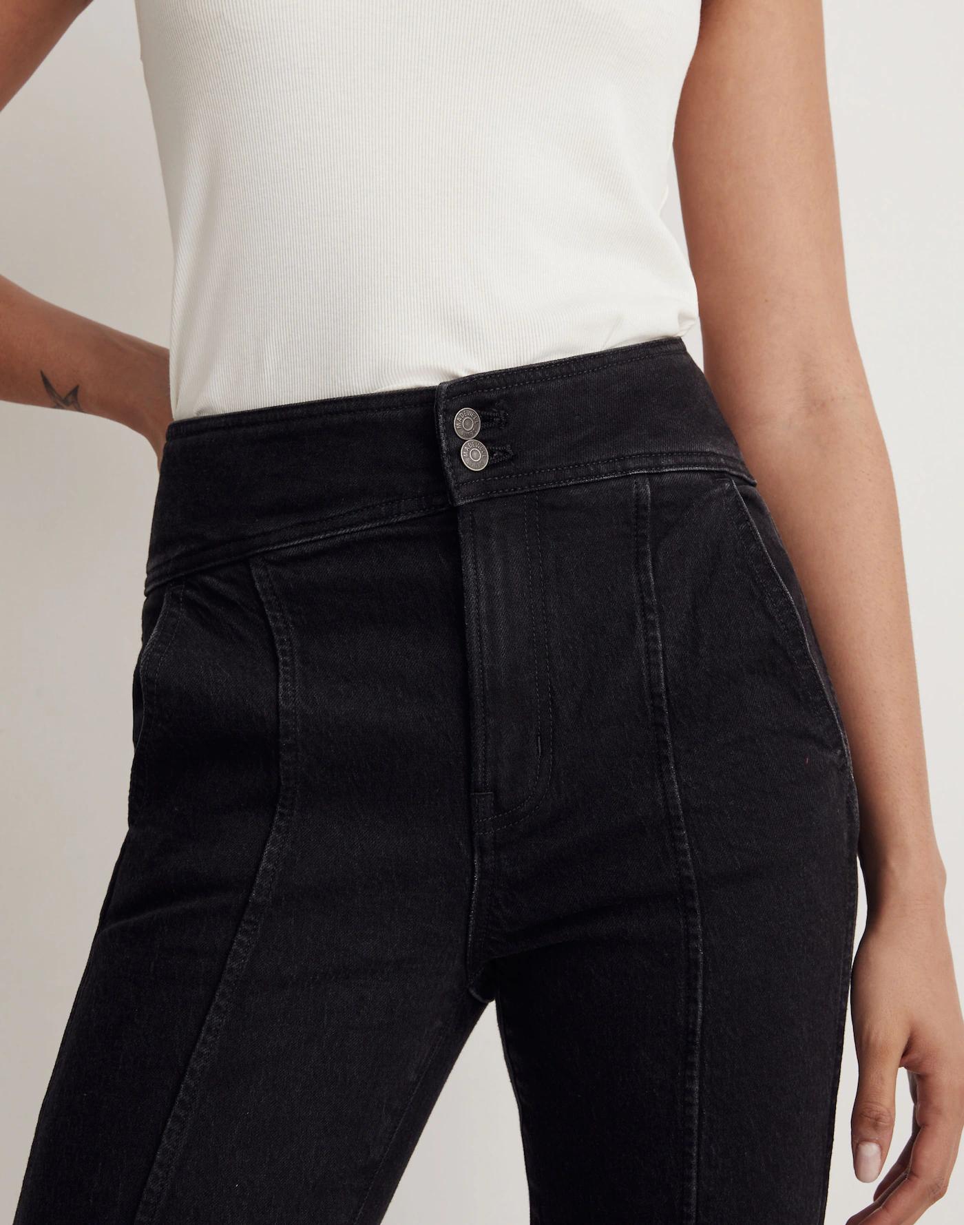 The Perfect Vintage Jean in True Black Wash: Tuxedo Edition Product Image