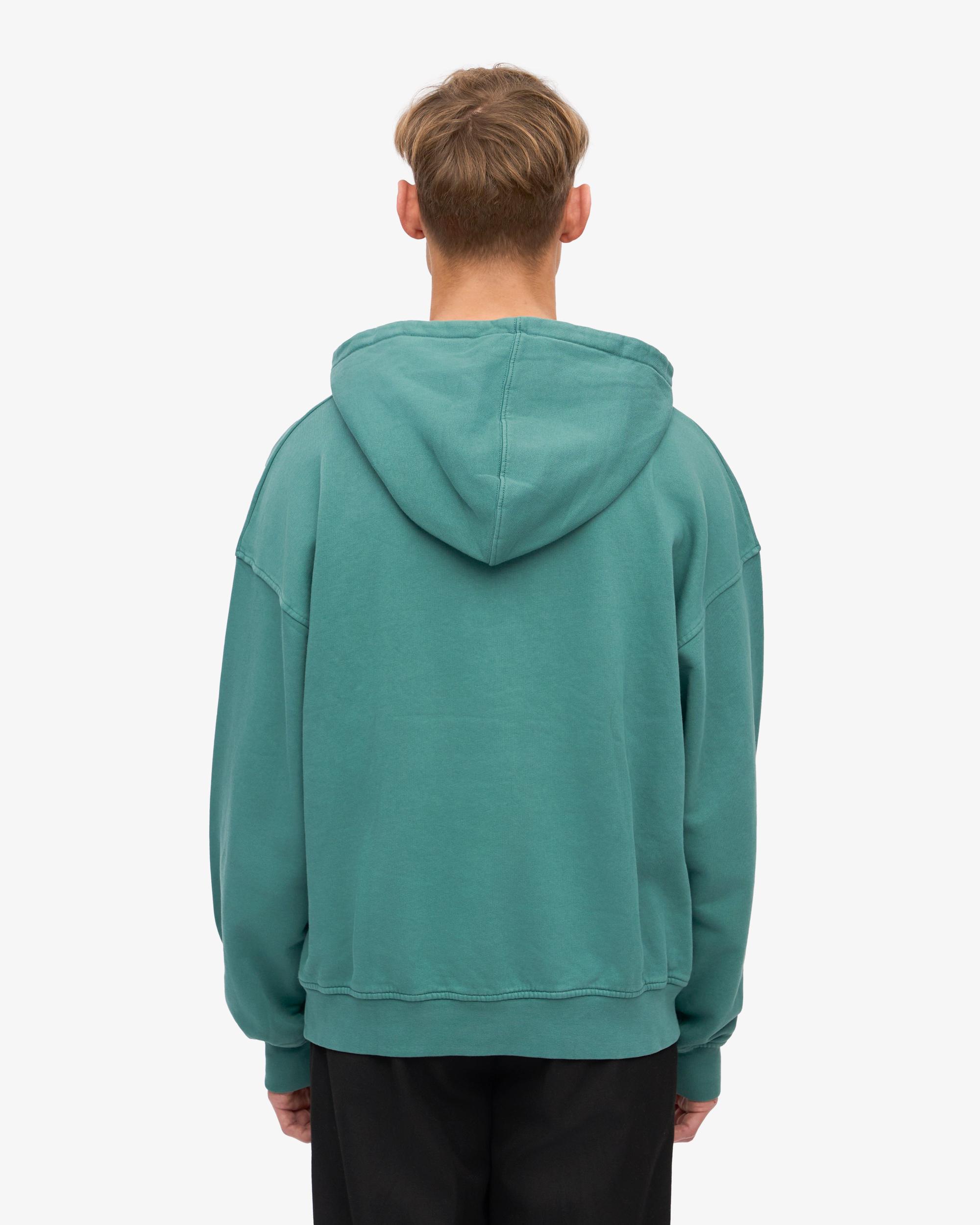 Organic Oversized Hood - Pine Green Product Image