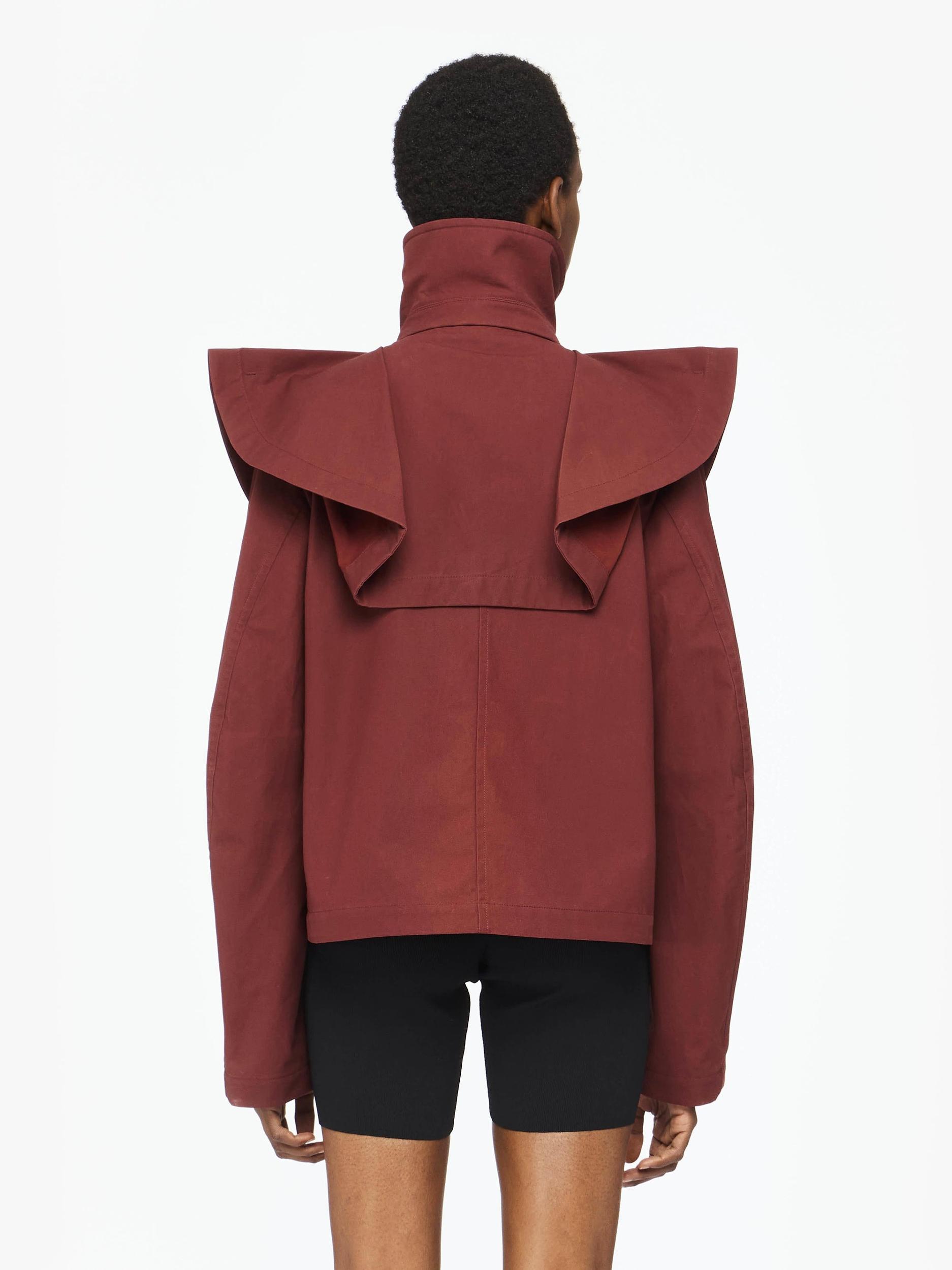 OVERSIZED COLLAR TRENCH JACKET Product Image
