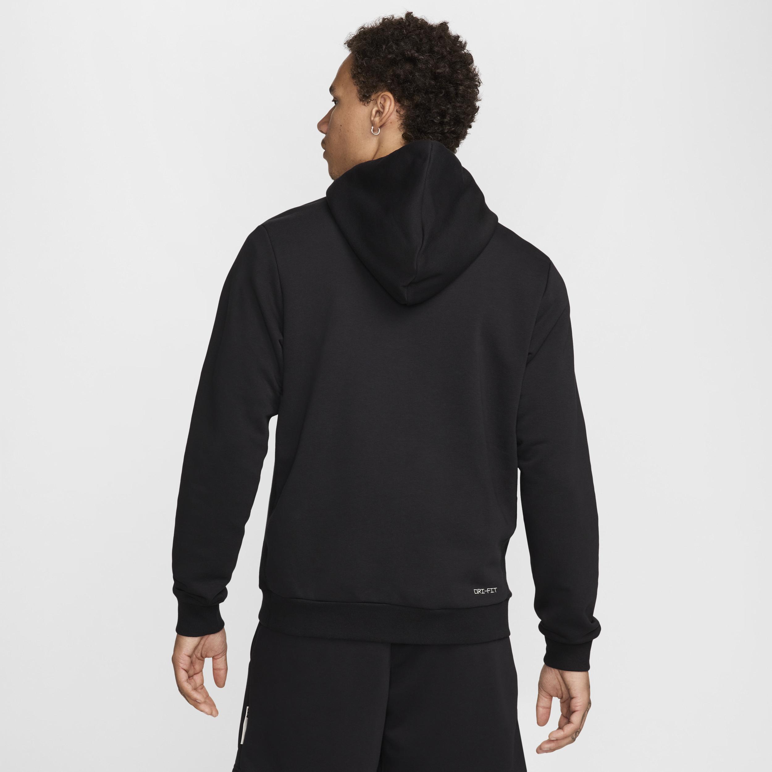 Nike Mens Standard Issue Dri-FIT Pullover Basketball Hoodie | FZ0218-010 Product Image