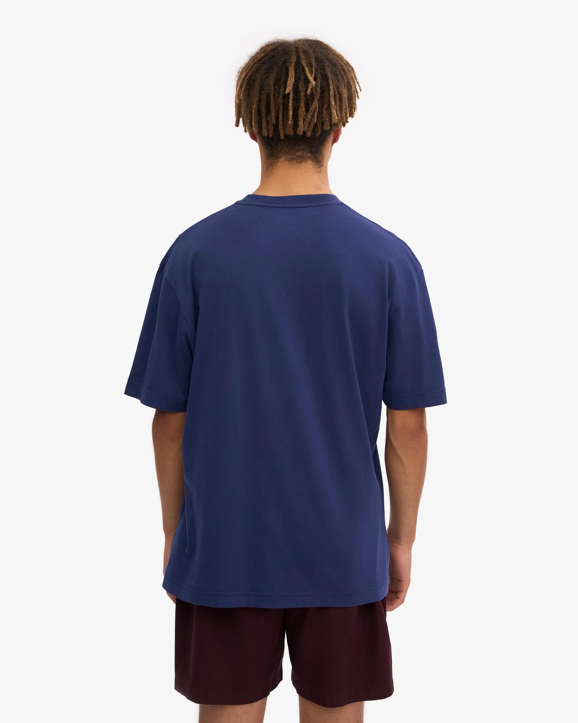 Theory Bron Cotton Polo in Baby Blue Product Image