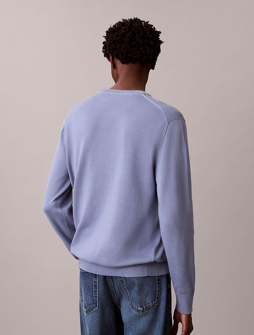 Smooth Cotton Sweater Product Image