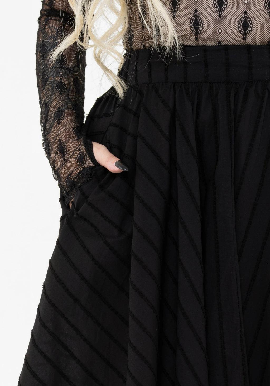 Blythe Handkerchief Hem Midaxi Skirt Product Image