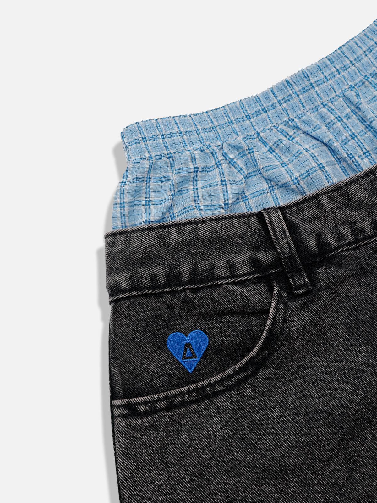 Aelfric Eden Double Waist Baggy Jeans Product Image