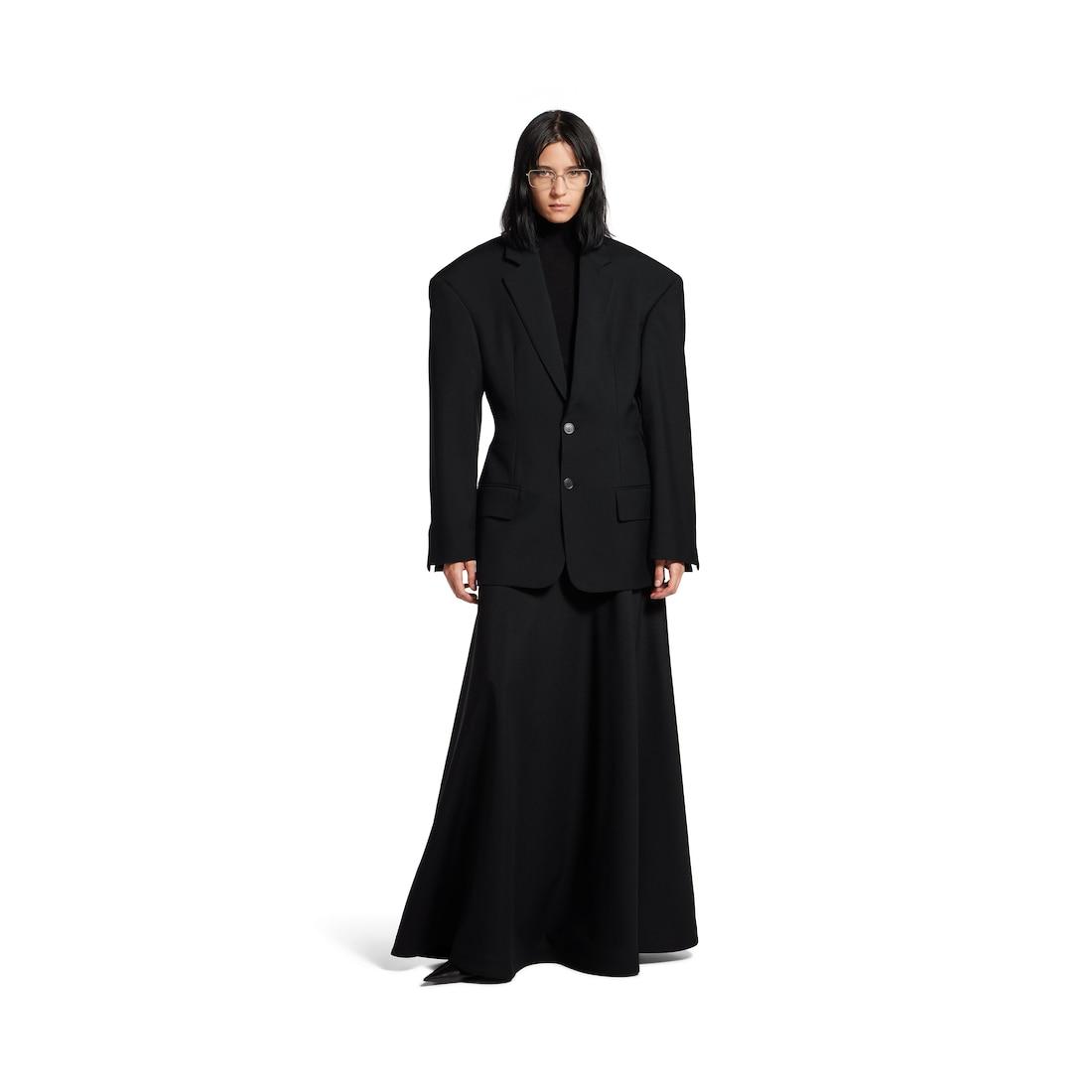 Women's Hourglass Jacket Oversized in Black Product Image