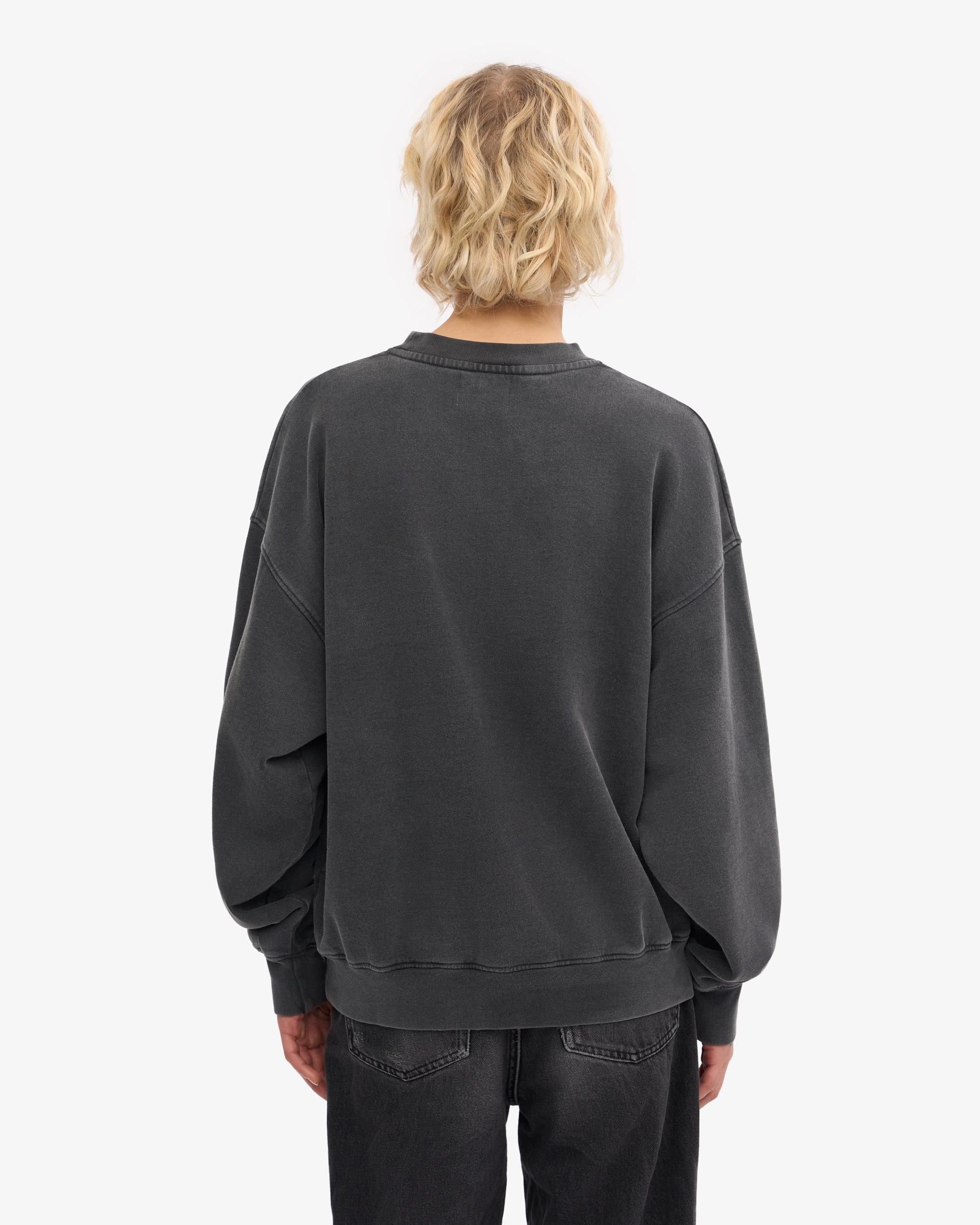 Organic Oversized Crew - Faded Black Product Image
