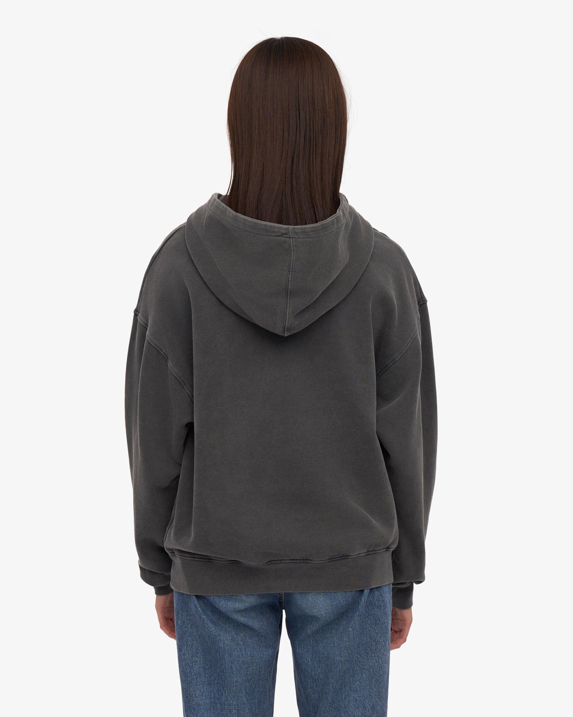 Organic Oversized Hood - Faded Black Product Image