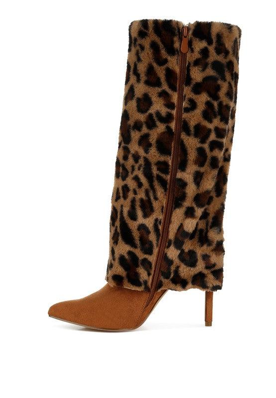 Everglade Fold-Over Calf-High Boots Product Image