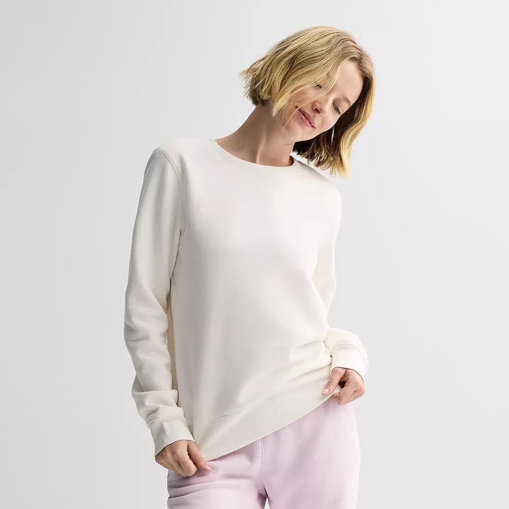 Women's Tek Gear® Ultrasoft Fleece Crewneck Sweatshirt,  Product Image