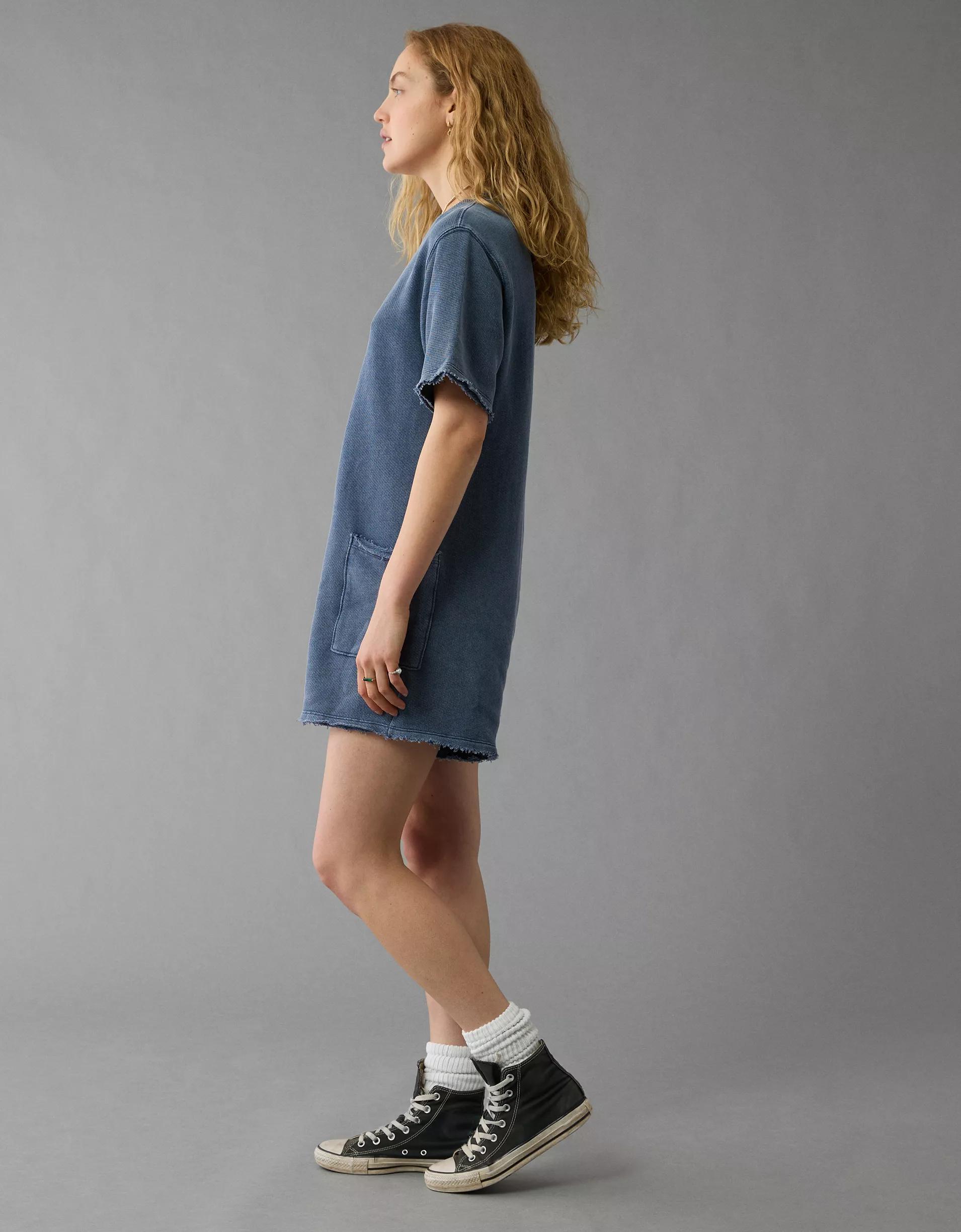 AE Saltwash Relaxed T-Shirt Romper Product Image