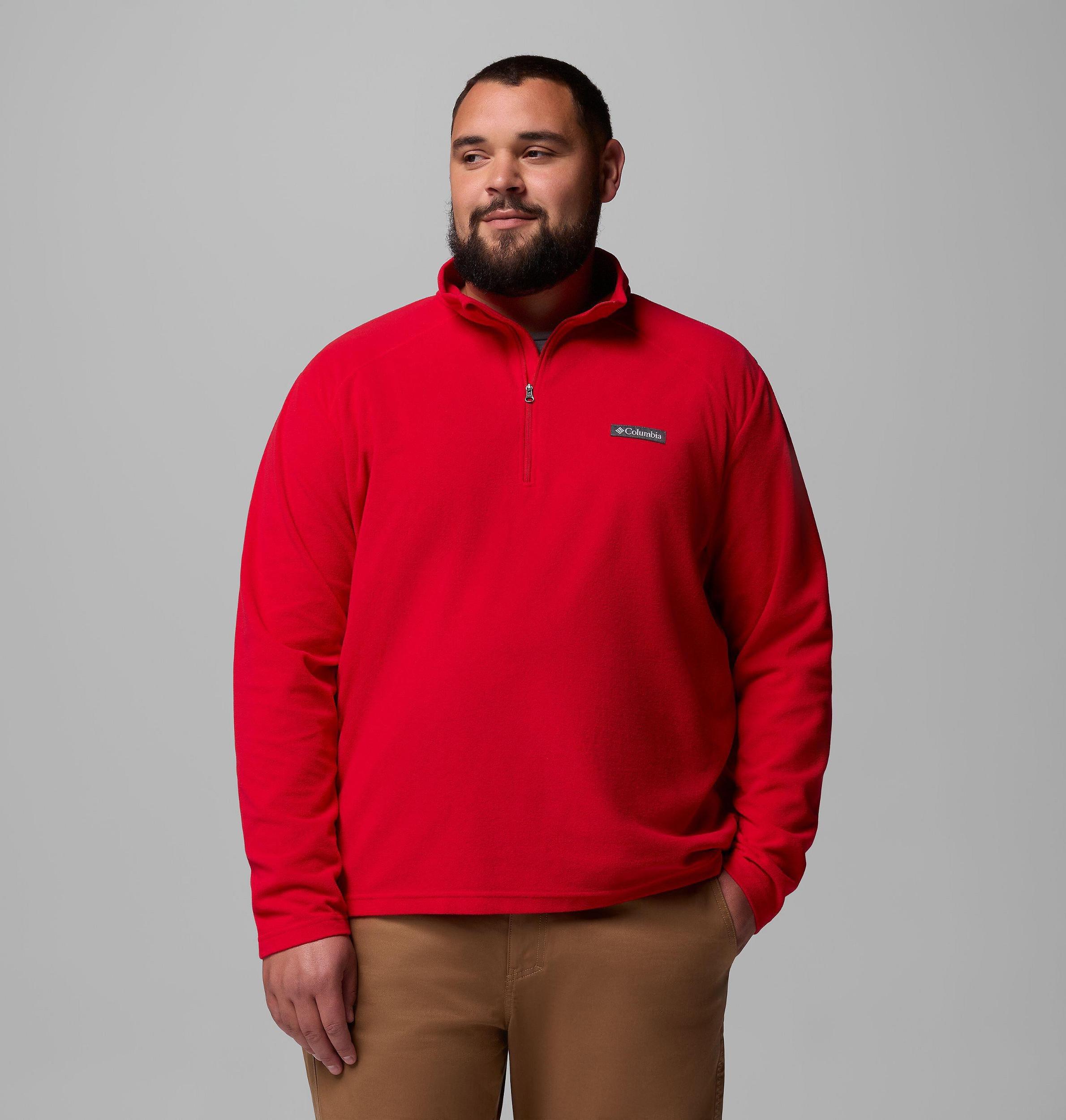 Columbia Mens Lake Aloha Half Zip Fleece Pullover - Big- Product Image