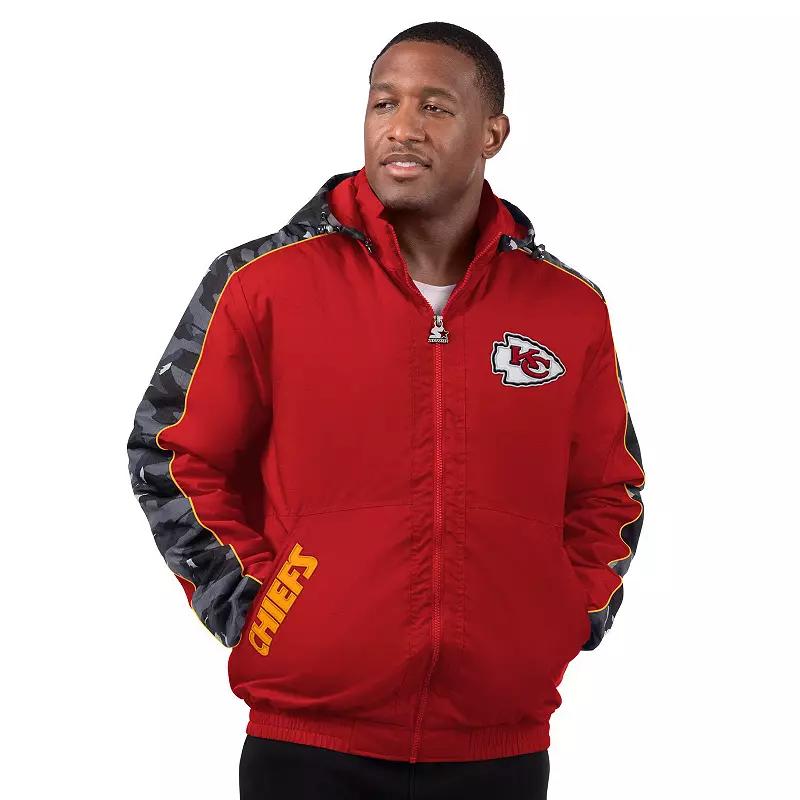 Men's Starter Orange Tampa Bay Buccaneers Thursday Night Gridiron Full-Zip Hoodie Jacket,  Product Image