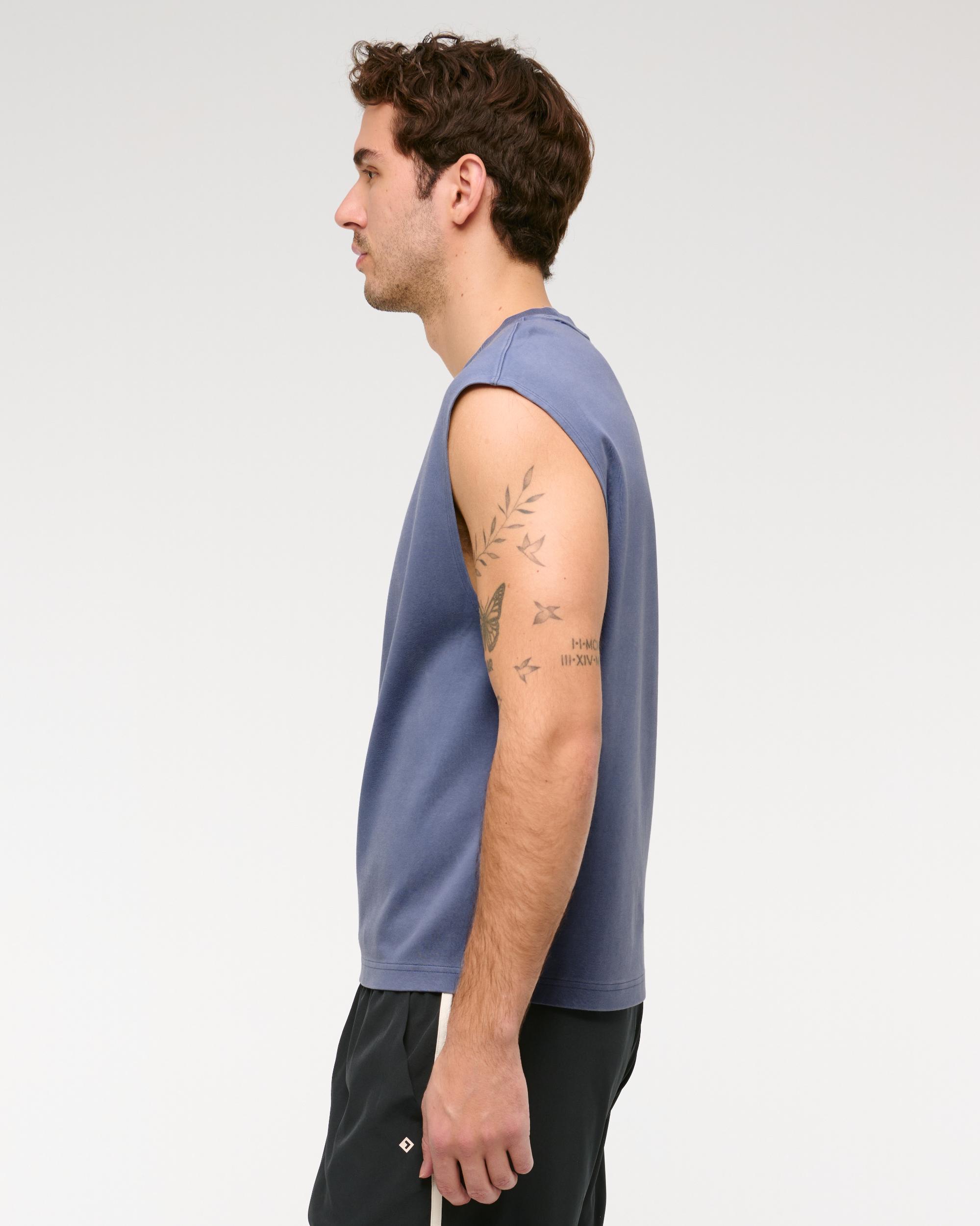 YPB Heavyweight Cotton Extended Shoulder Tank Product Image